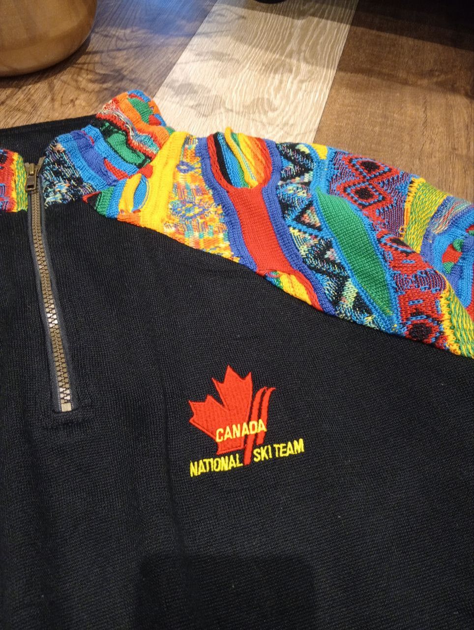 Vintage VINTAGE ATG CANADA NATIONAL SKI TEAM KNITWEAR SWEATER Size US M / EU 48-50 / 2 - 7 Thumbnail