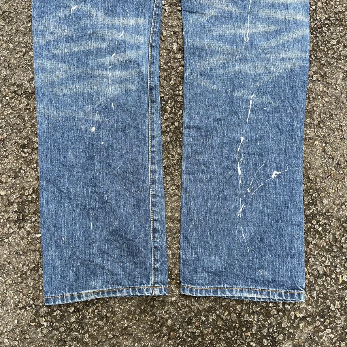 Hysteric Glamour Japanese Semantic Design Painted Denim Distressed Jeans Size US 32 / EU 48 - 10 Thumbnail