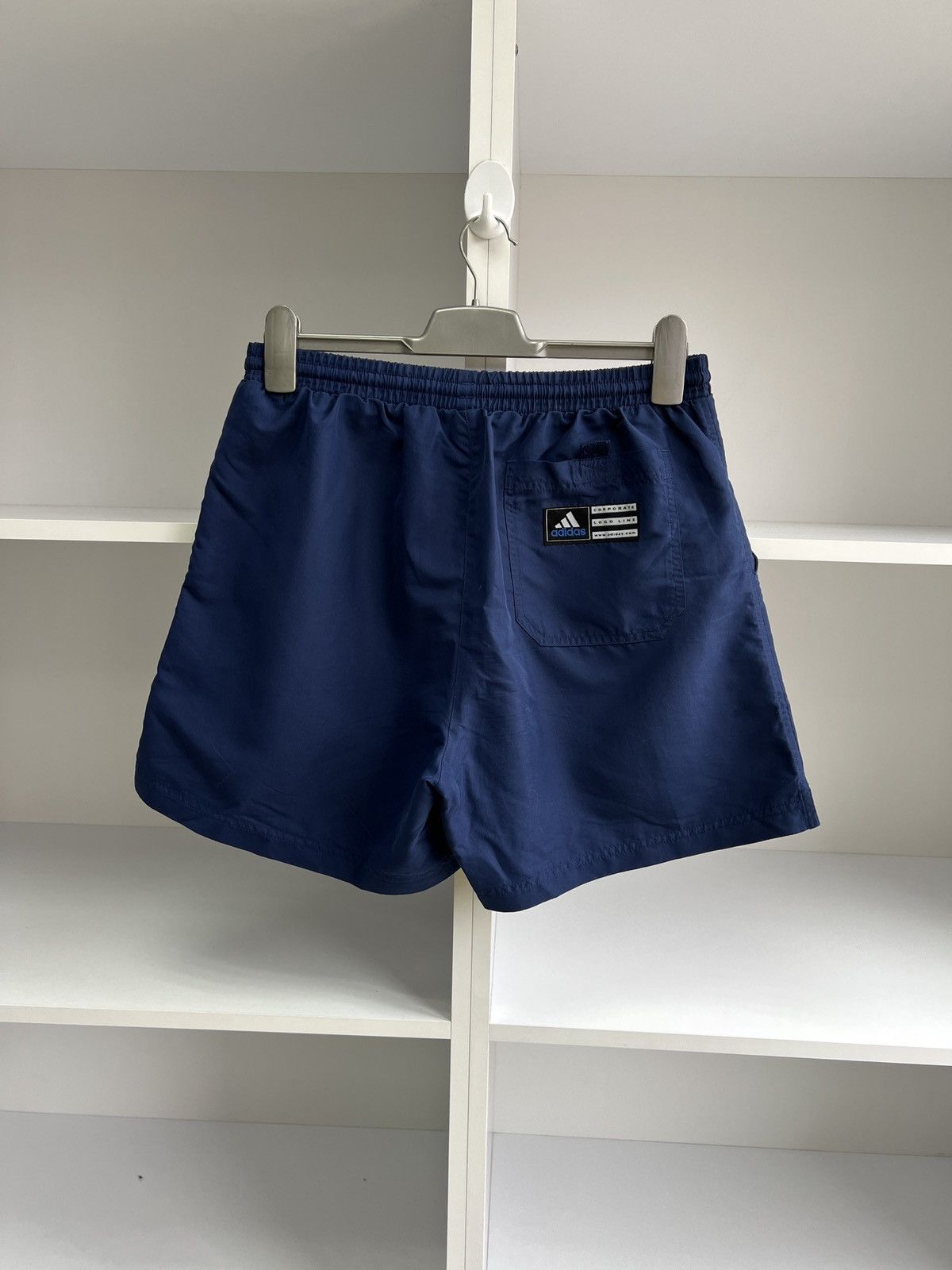Adidas × Vintage Vintage Adidas 90s navy Shorts Size US 31 - 9 Thumbnail