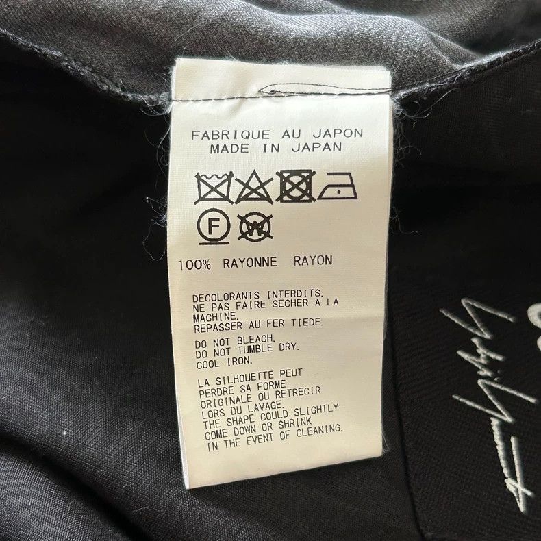 Yohji Yamamoto Yohji Yamamoto Yohji Yamamoto Black Lantern Pants with Cha Size US 44 / EU 60 - 4 Thumbnail