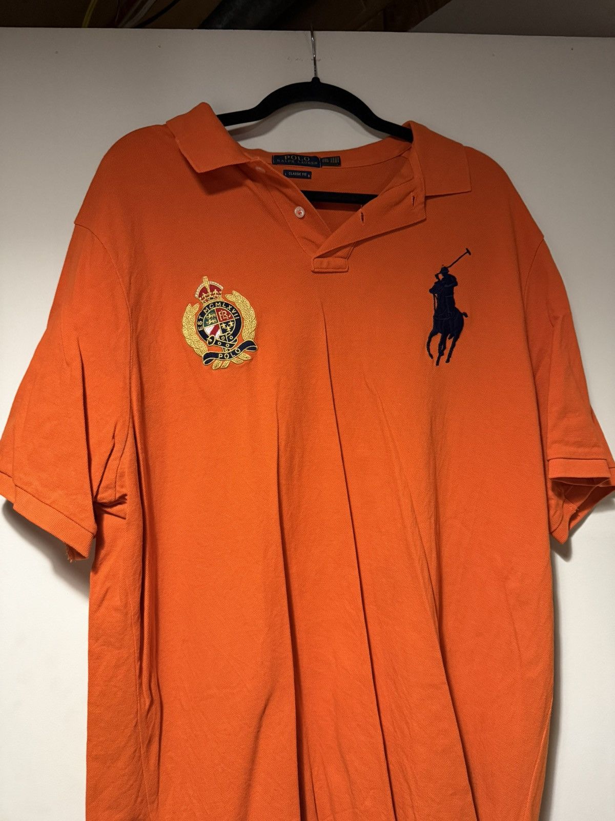 Polo Ralph Lauren Polo Ralph Lauren Button Polo Size US XXL / EU 58 / 5 - 1 Thumbnail