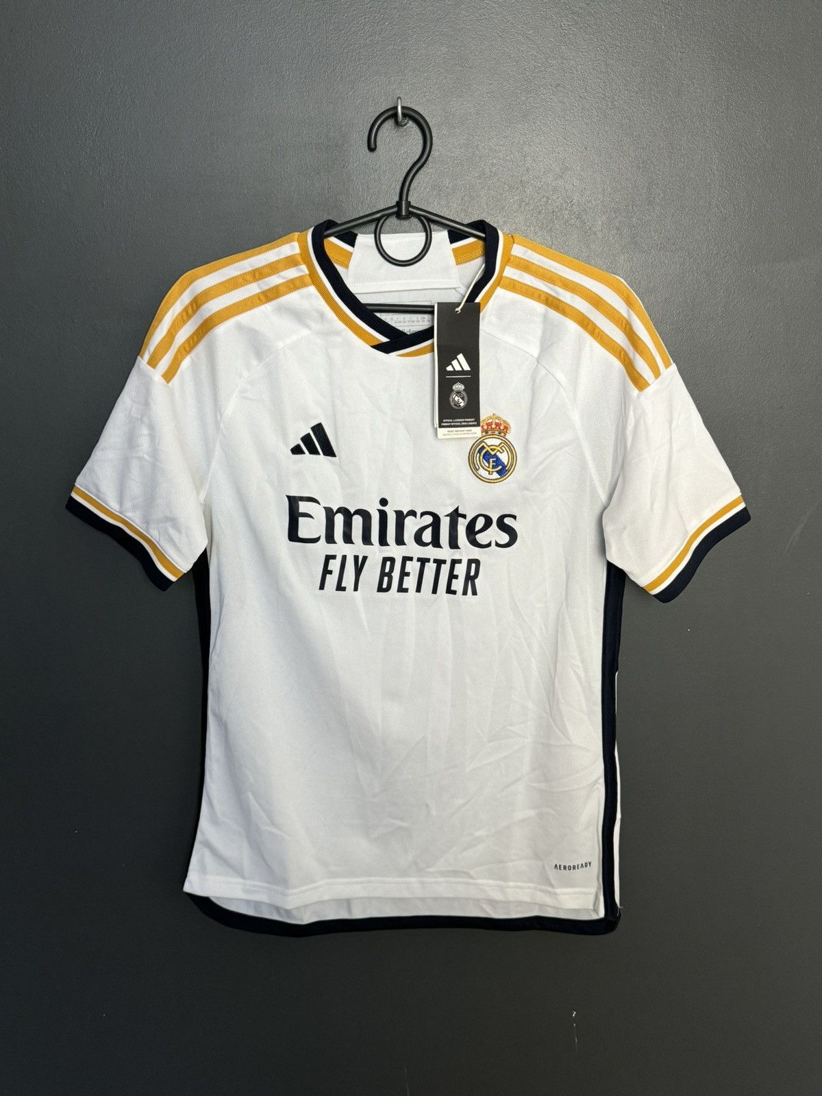 Adidas KIDS New Real Madrid 23/24 Home Football Jersey T-Shirt Size US XS / EU 42 / 0 - 1 Thumbnail