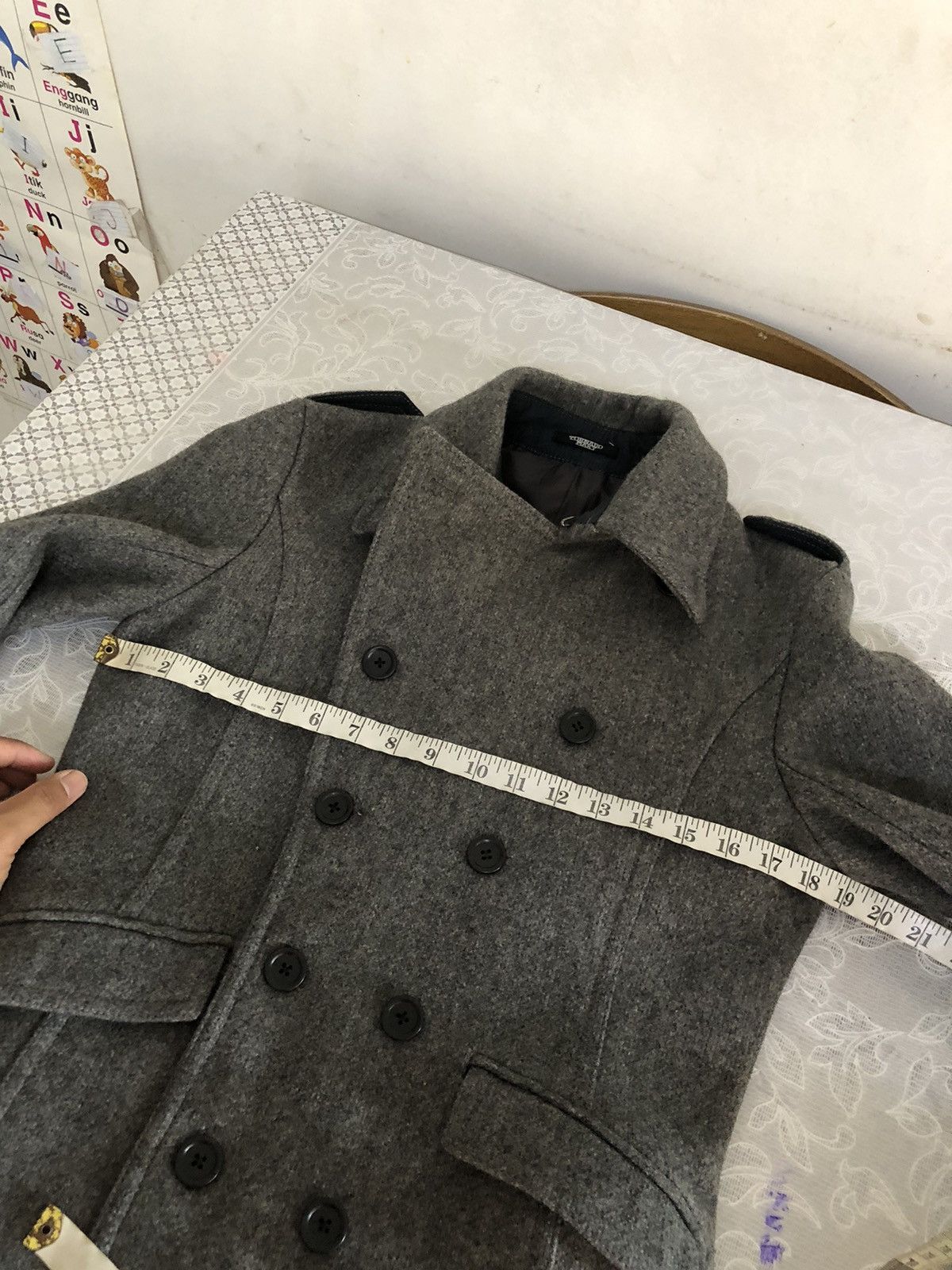 If Six Was Nine Tornado Mart Japan Double Collar Wool Jacket Size M / US 6-8 / IT 42-44 - 19 Thumbnail