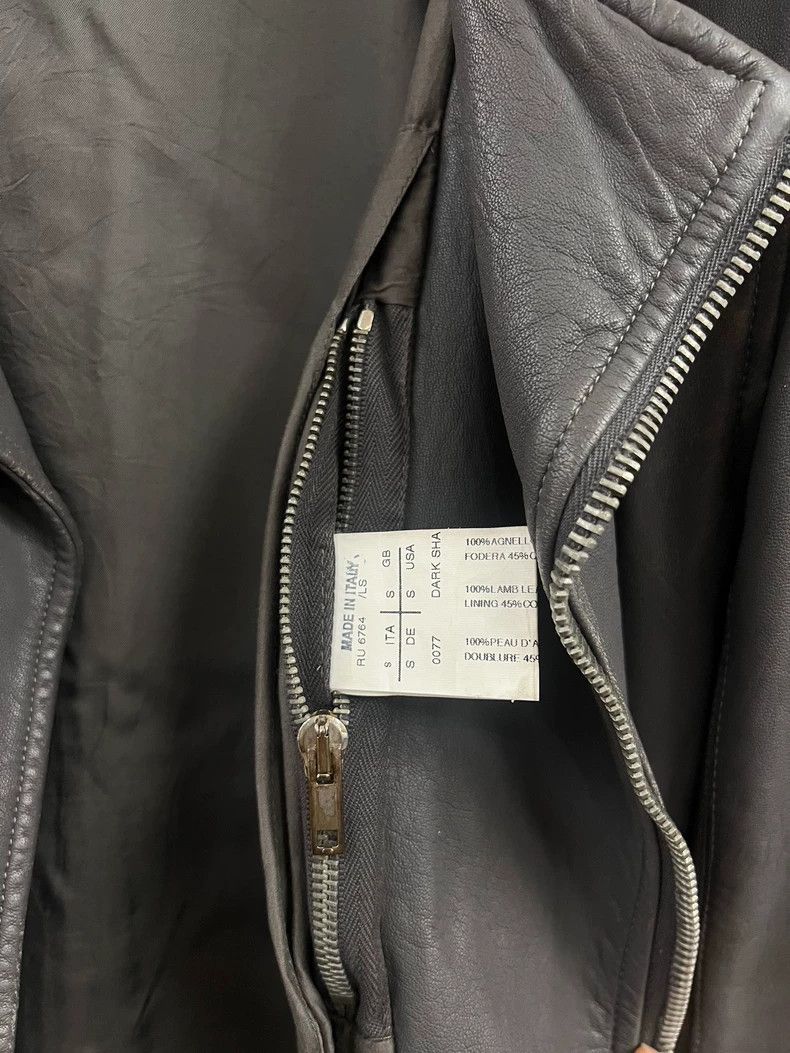 Rick Owens Rick owens Leather motorcycle jacket Size US S / EU 44-46 / 1 - 8 Thumbnail