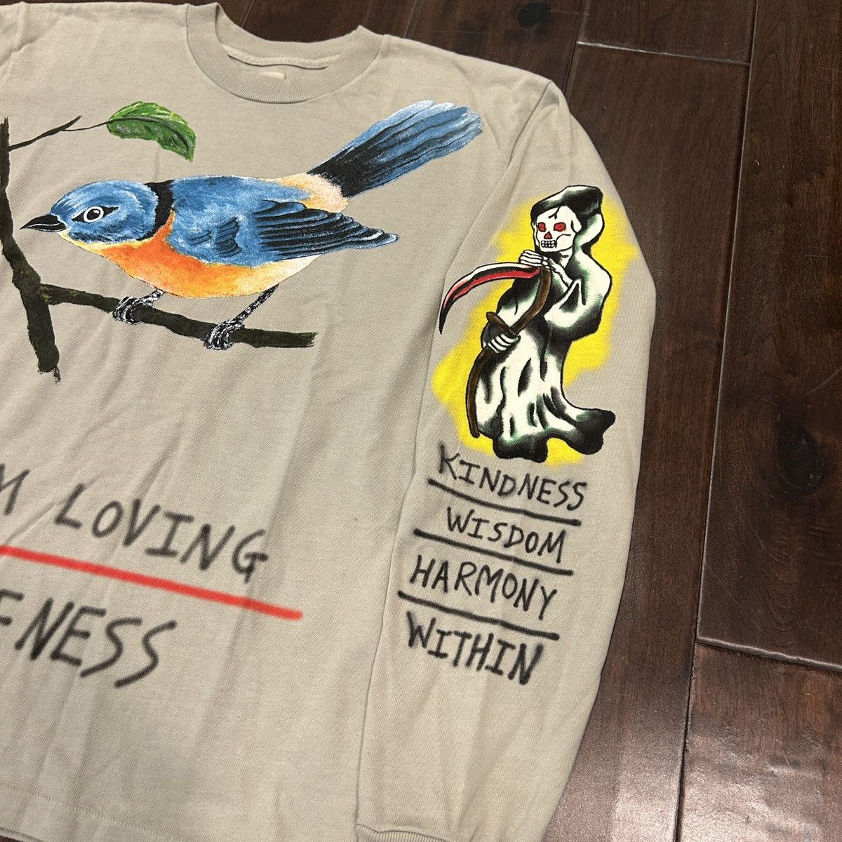 Kanye West Yeezy Wes lang bird long sleeve Size US S / EU 44-46 / 1 - 4 Thumbnail