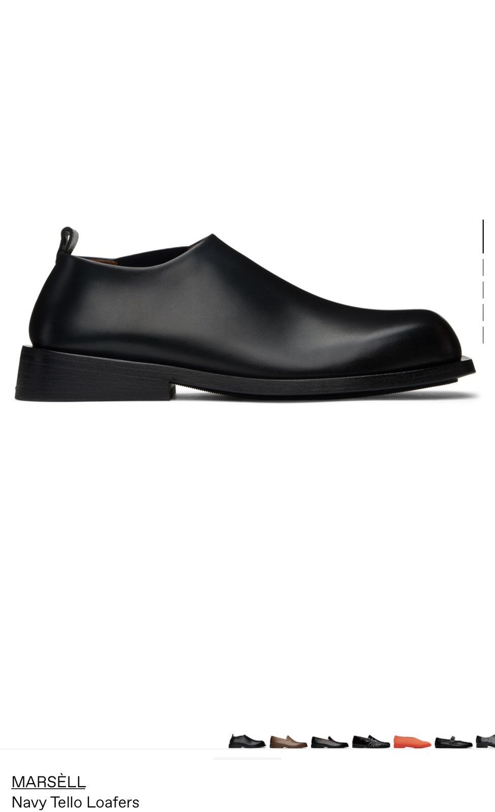 Marsell MARSÈLL Navy Tello Loafers Size 42 Size US 9 / EU 42 - 9 Thumbnail