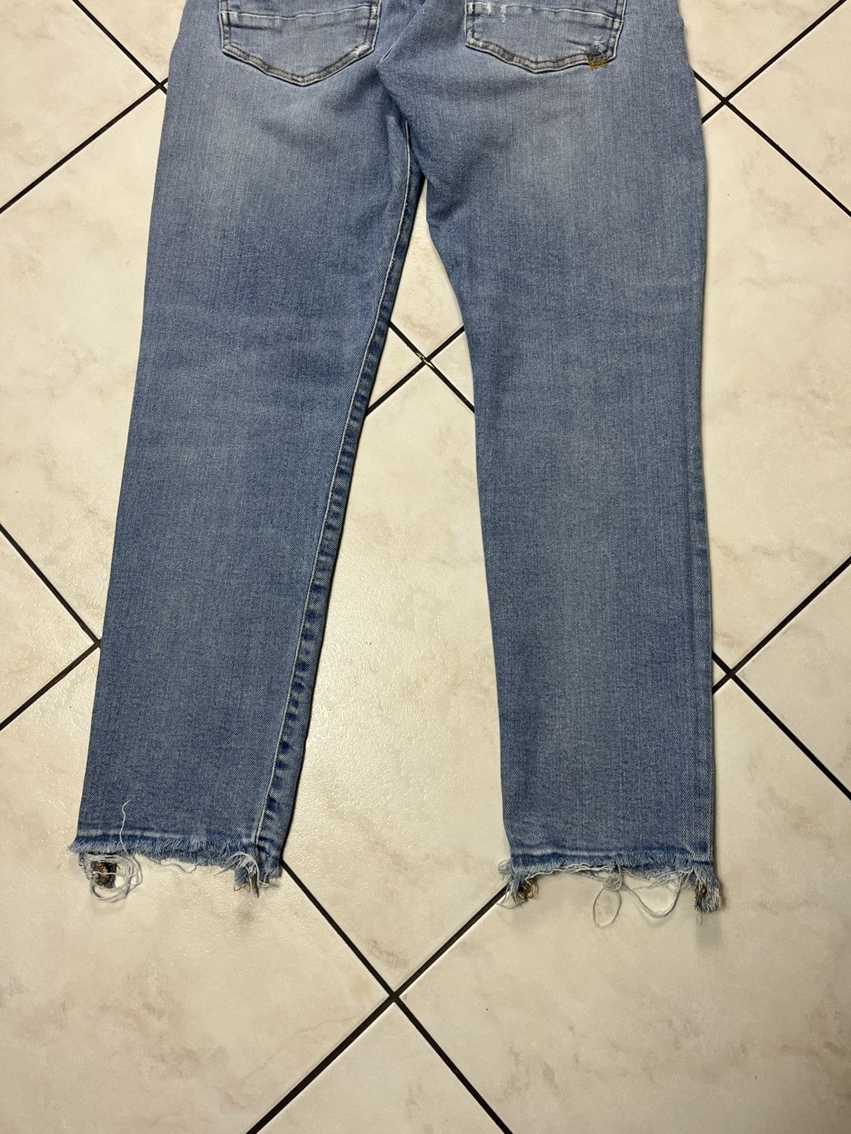 Designer × Prps PRPS windsor crop skinny fit distressed denim jeans pants Size US 32 / EU 48 - 14 Thumbnail