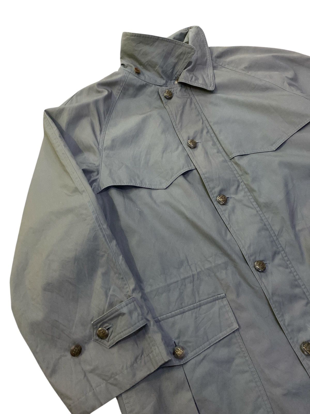 Aquascutum × Vintage Vintage Aquascutum Trench Coat Parka Jacket Size US L / EU 52-54 / 3 - 17 Thumbnail