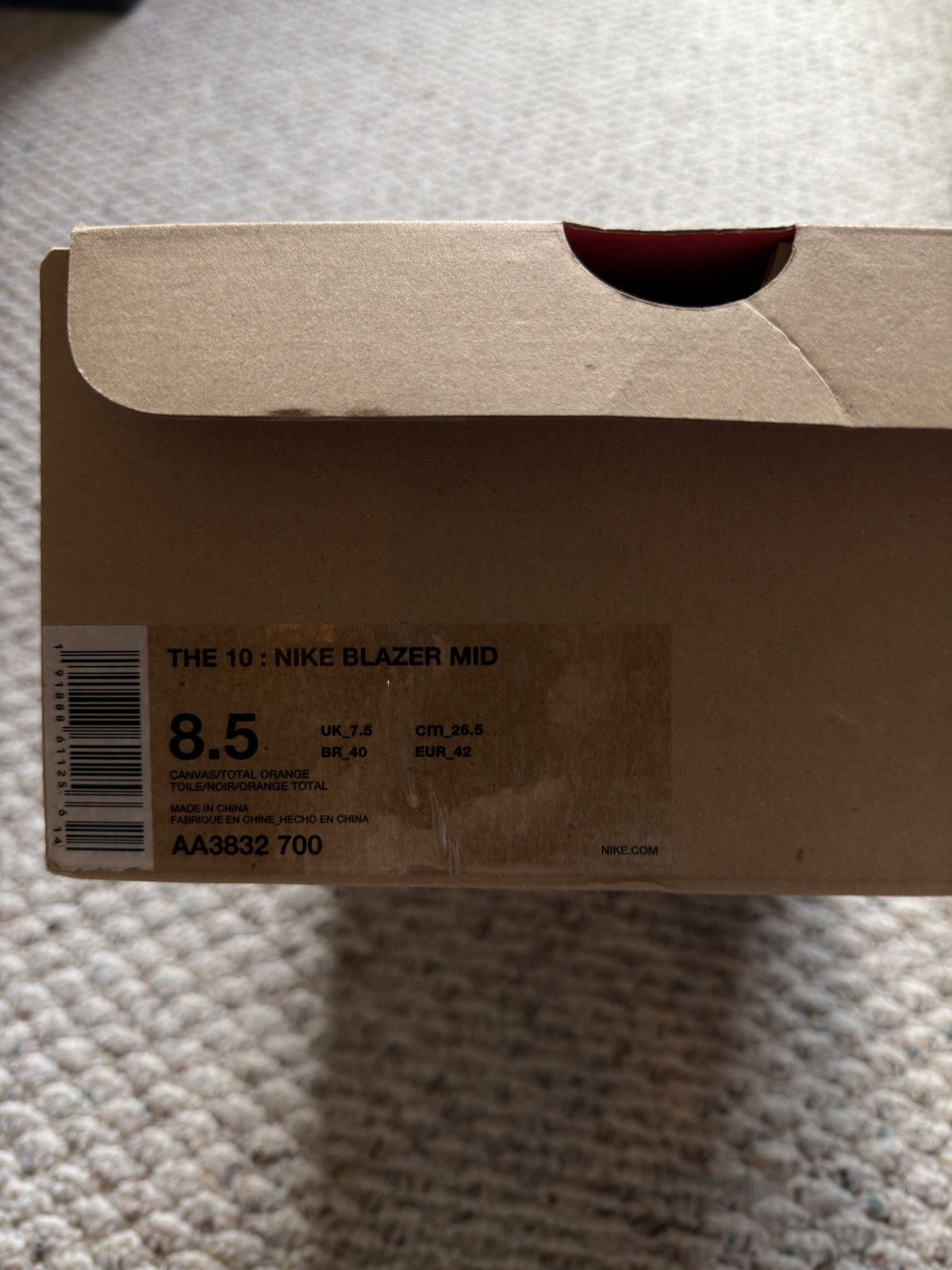 Nike × Off-White NIKE OFF WHITE BLAZER HALLOWS EVE Size US 8.5 / EU 41-42 - 5 Thumbnail