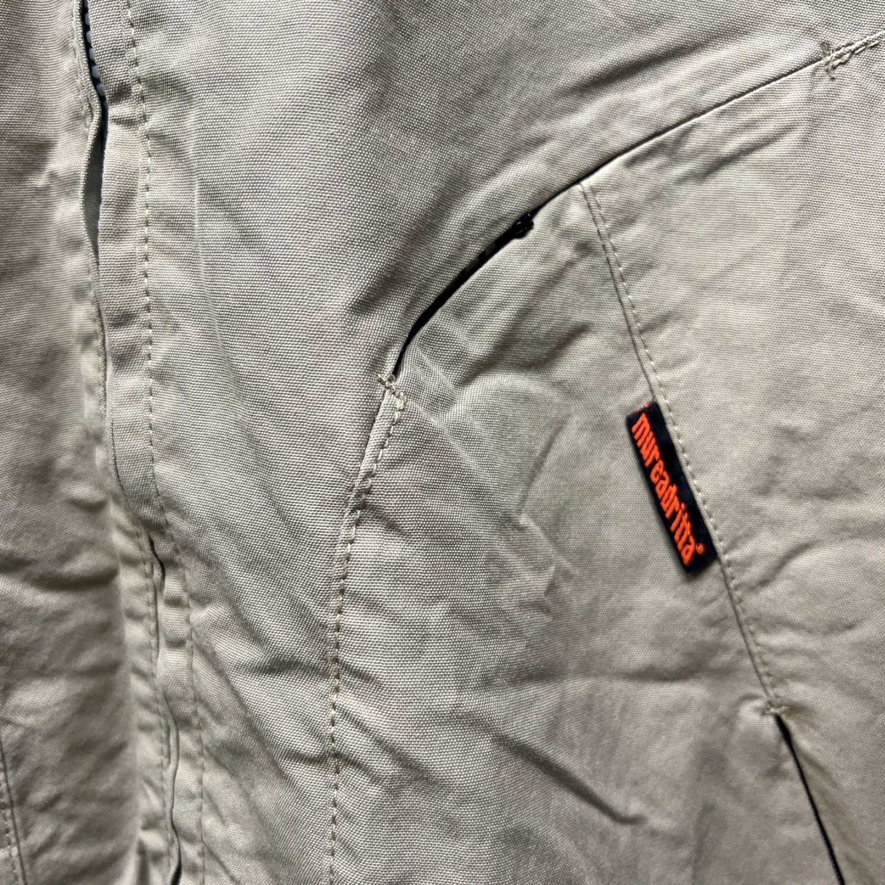 Vintage Mureadritta Windward Jacket Beige Full Zip Mens M Size US M / EU 48-50 / 2 - 2 Thumbnail