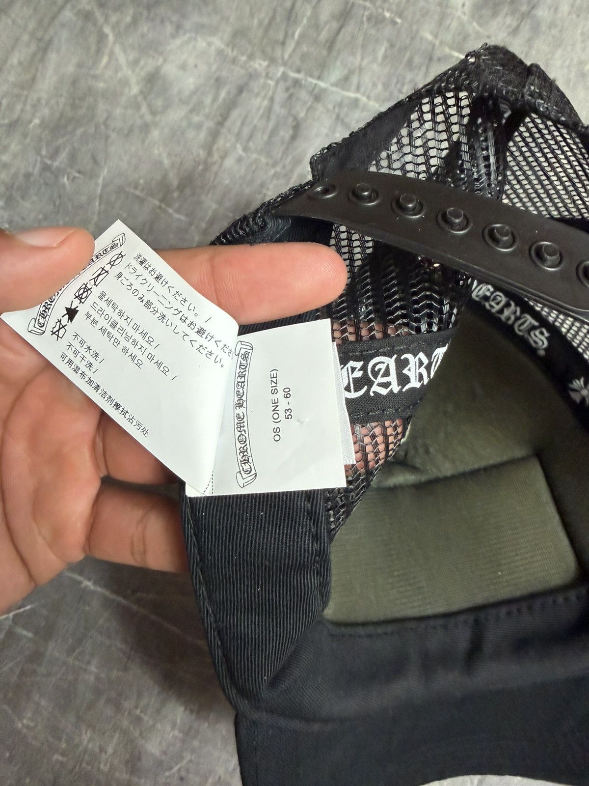 Chrome Hearts Chrome Hearts Hollywood Fuck Trucker Hat Size ONE SIZE - 8 Thumbnail