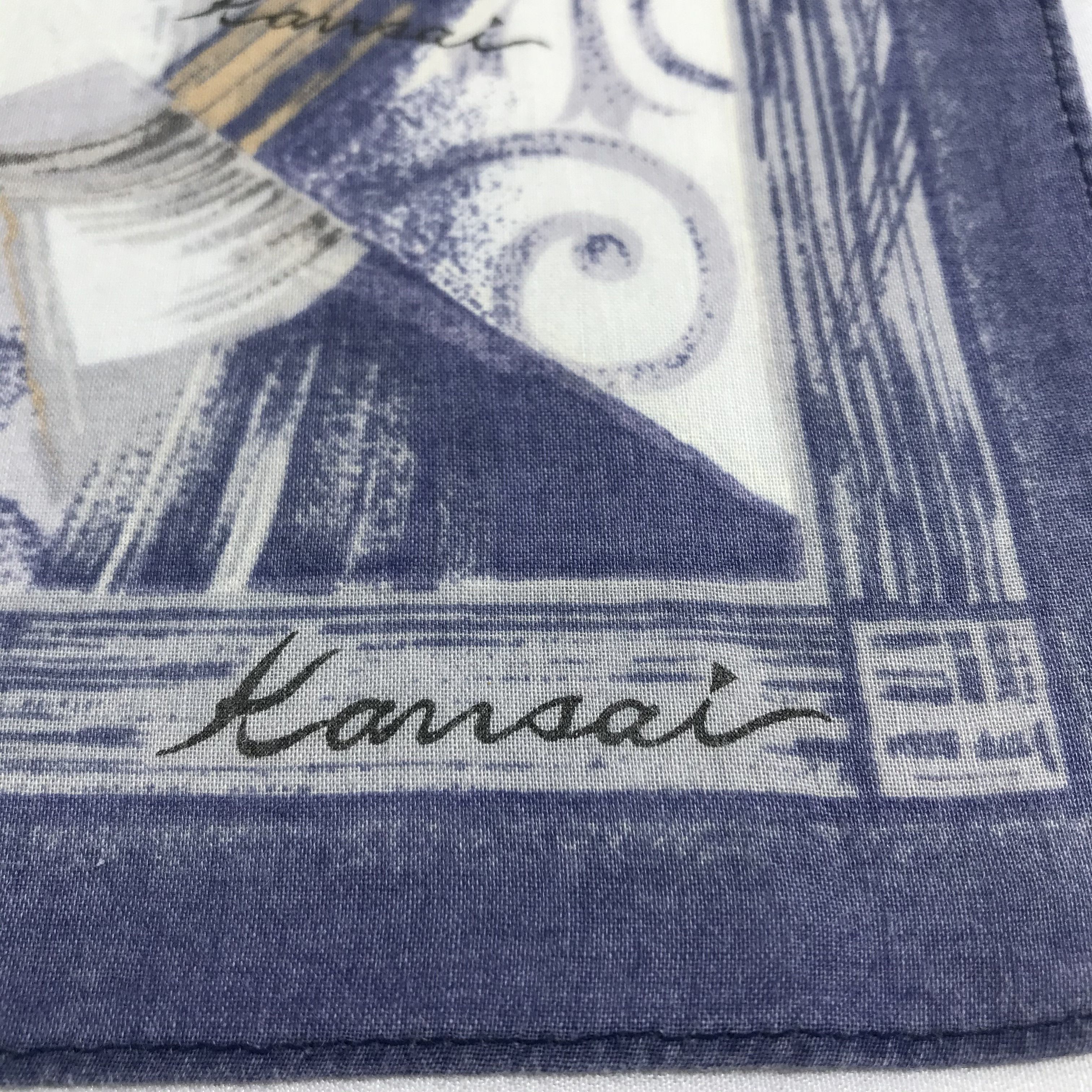 Kansai Yamamoto Kansai Handkerchief Neckerchief Bandana H1196 Size ONE SIZE - 3 Thumbnail