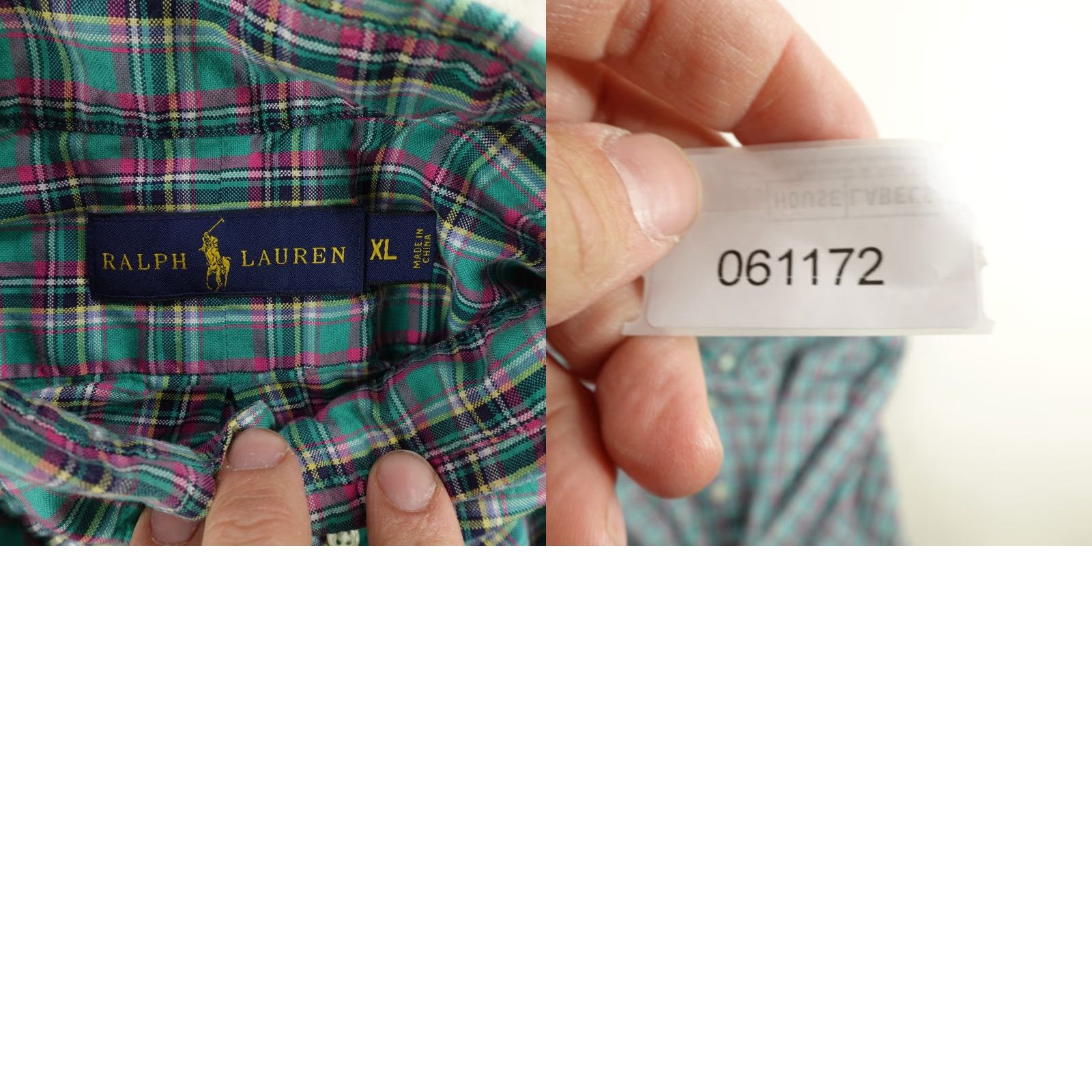 Ralph Lauren Ralph Lauren Shirt Mens XL Purple Plaid Button-Up Long Sleeve Pony Logo Classic Preppy Button-Down Collar Colorful Casual Workwear Size US XXL / EU 58 / 5 - 8 Thumbnail