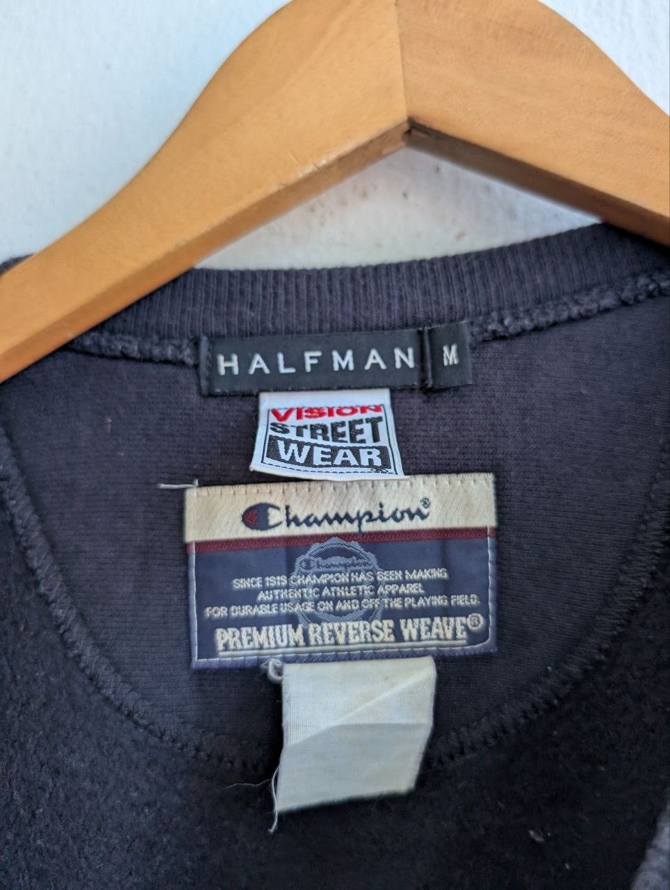 Vision Streetwear VISION STREETWEAR X HALFMAN X CHAMPION sweatshirts Size US M / EU 48-50 / 2 - 6 Thumbnail