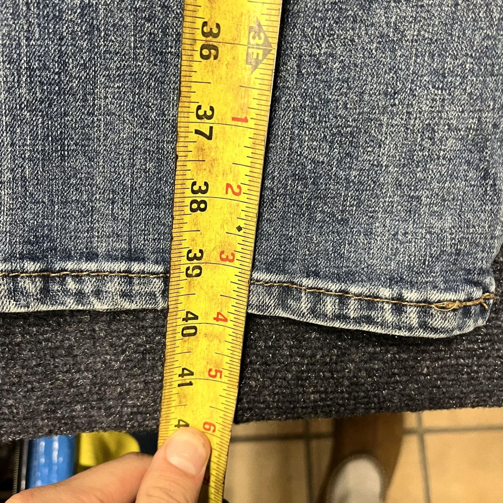 Wrangler Wrangler Jeans Slim Boot Mens Blue Medium Wash Denim Bootcut Western Casual 36 Inseam 30 Zip Pockets Distressed Signature W Size US 36 / EU 52 - 6 Thumbnail