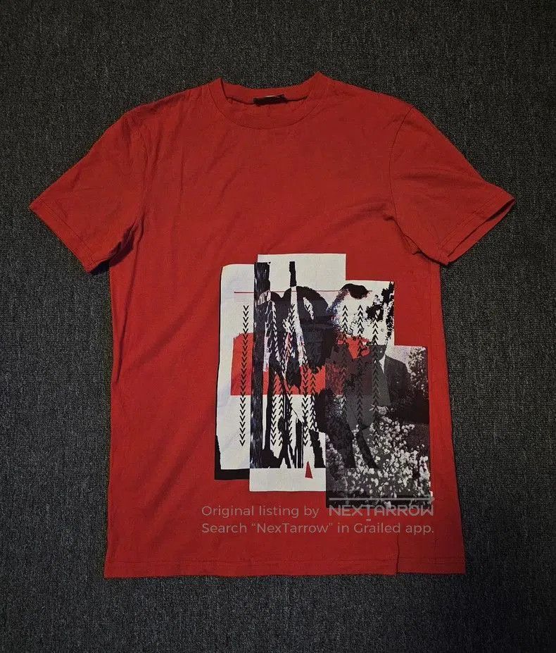 Dior Dior Red Short Sleeve Graphic T. Size US XS / EU 42 / 0 - 1 Thumbnail