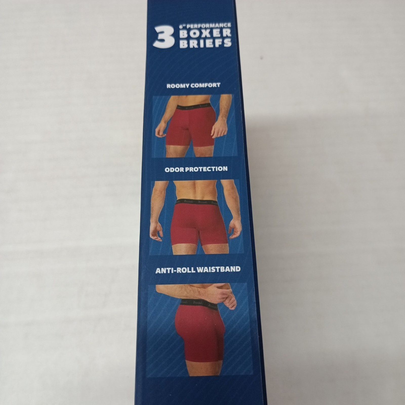 Other Threads Men's Underwear, 6" Boxer Briefs 3-Pack M 32"-34" Size 32 - 6 Thumbnail