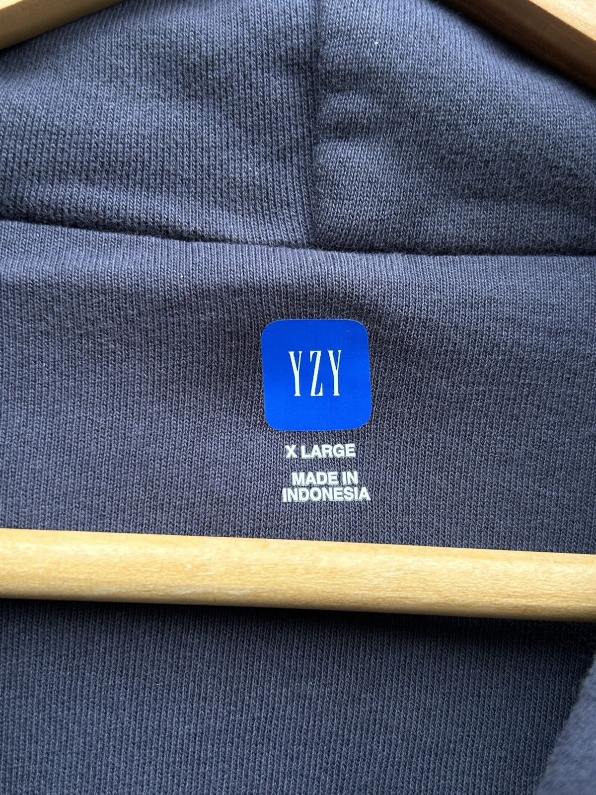 Gap NWT Yeezy x Gap Unreleased Cotton Zip Hoodie In Navy Size US XL / EU 56 / 4 - 3 Thumbnail