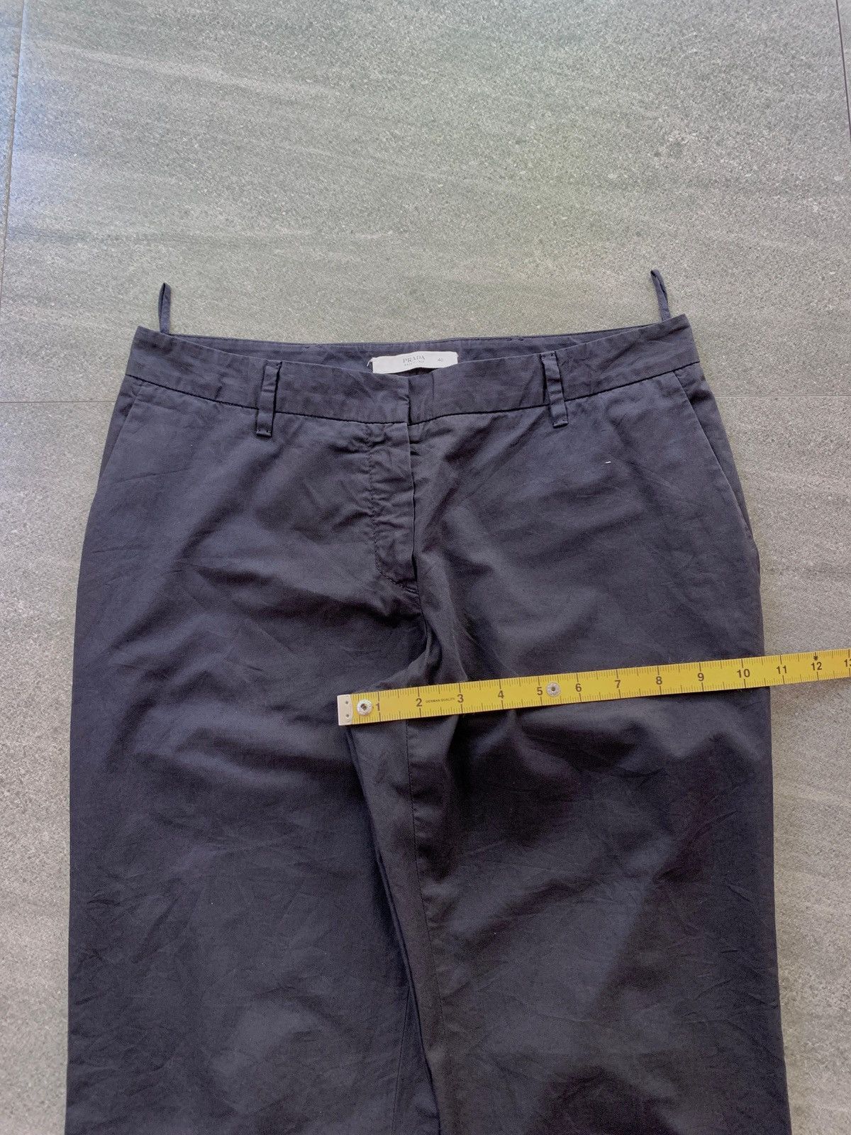 Prada FREE TAX! 2000s Flared Cropped Pants Size US 29 - 14 Thumbnail