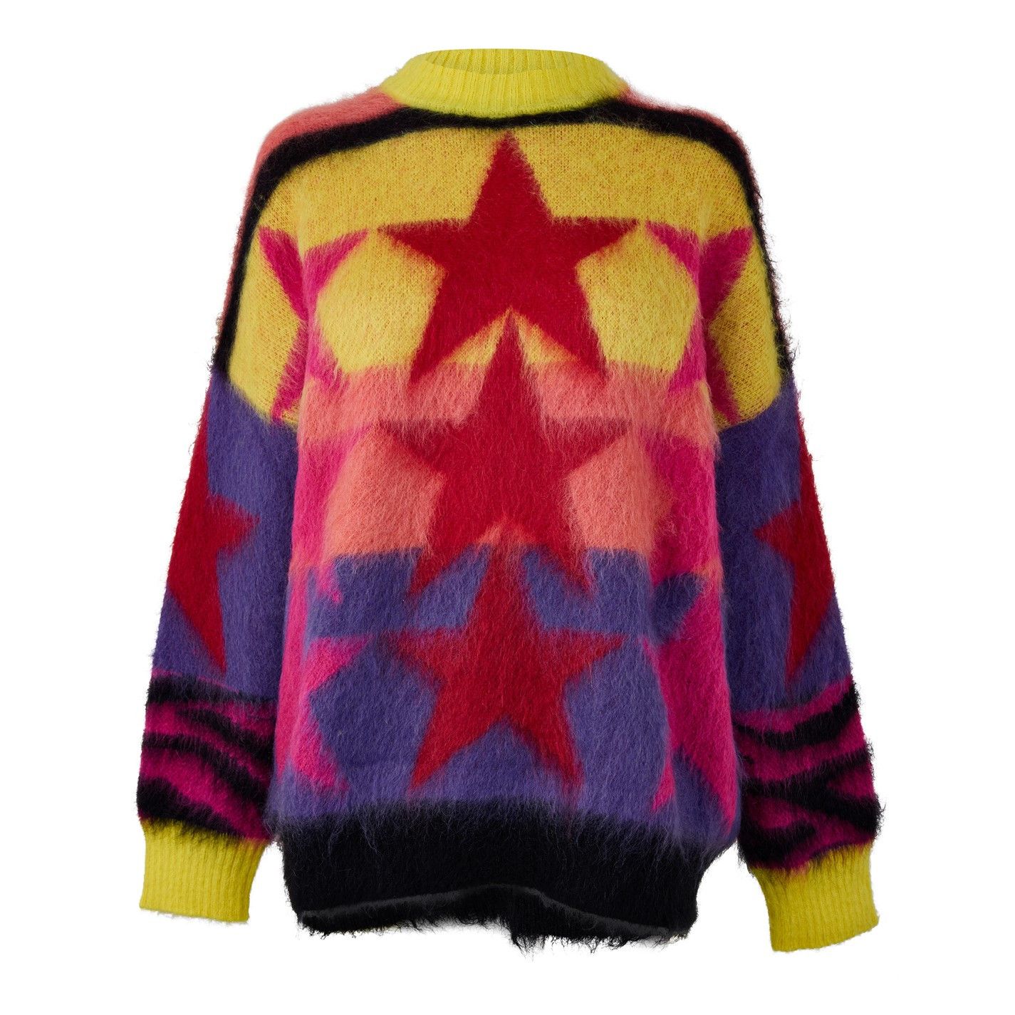 Palm Angels o1g2r1mq0325 Stars Sweater in Multicolor Size XXS / US 00 / IT 34 - 1 Thumbnail