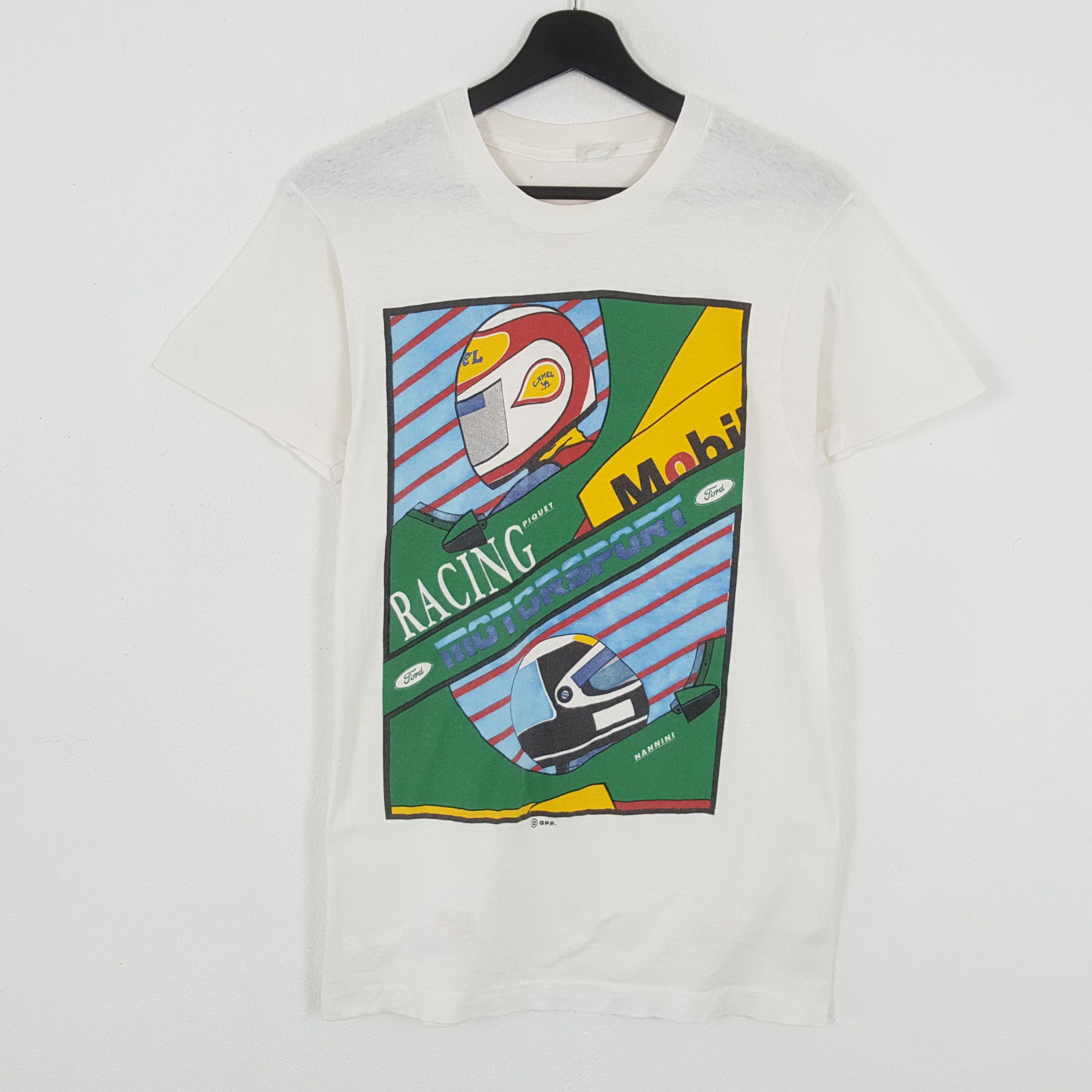 FORD RACING Mobil Camel Motorsports Vintage Tshirt