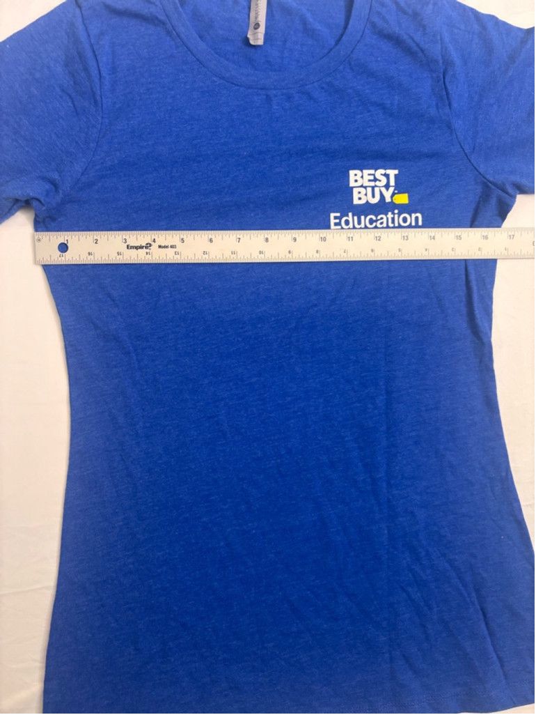 Next Level Apparel Women's Next Level Apparel T-shirt Size L Blue Size L / US 10 / IT 46 - 2 Thumbnail