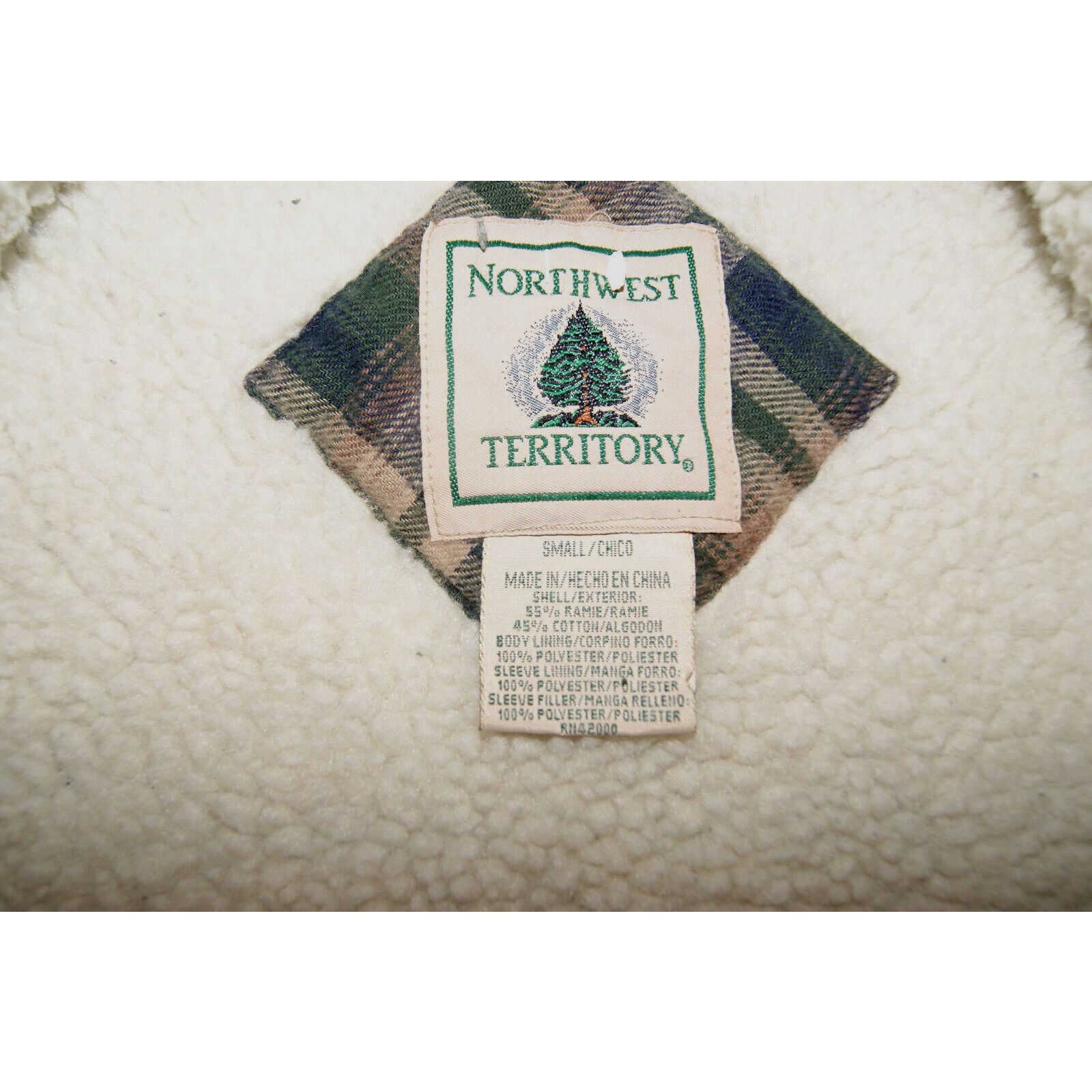 Northwest Territory VTG Northwest Territory Mens S Flannel Shirt Shacket Sherpa Size US S / EU 44-46 / 1 - 2 Thumbnail