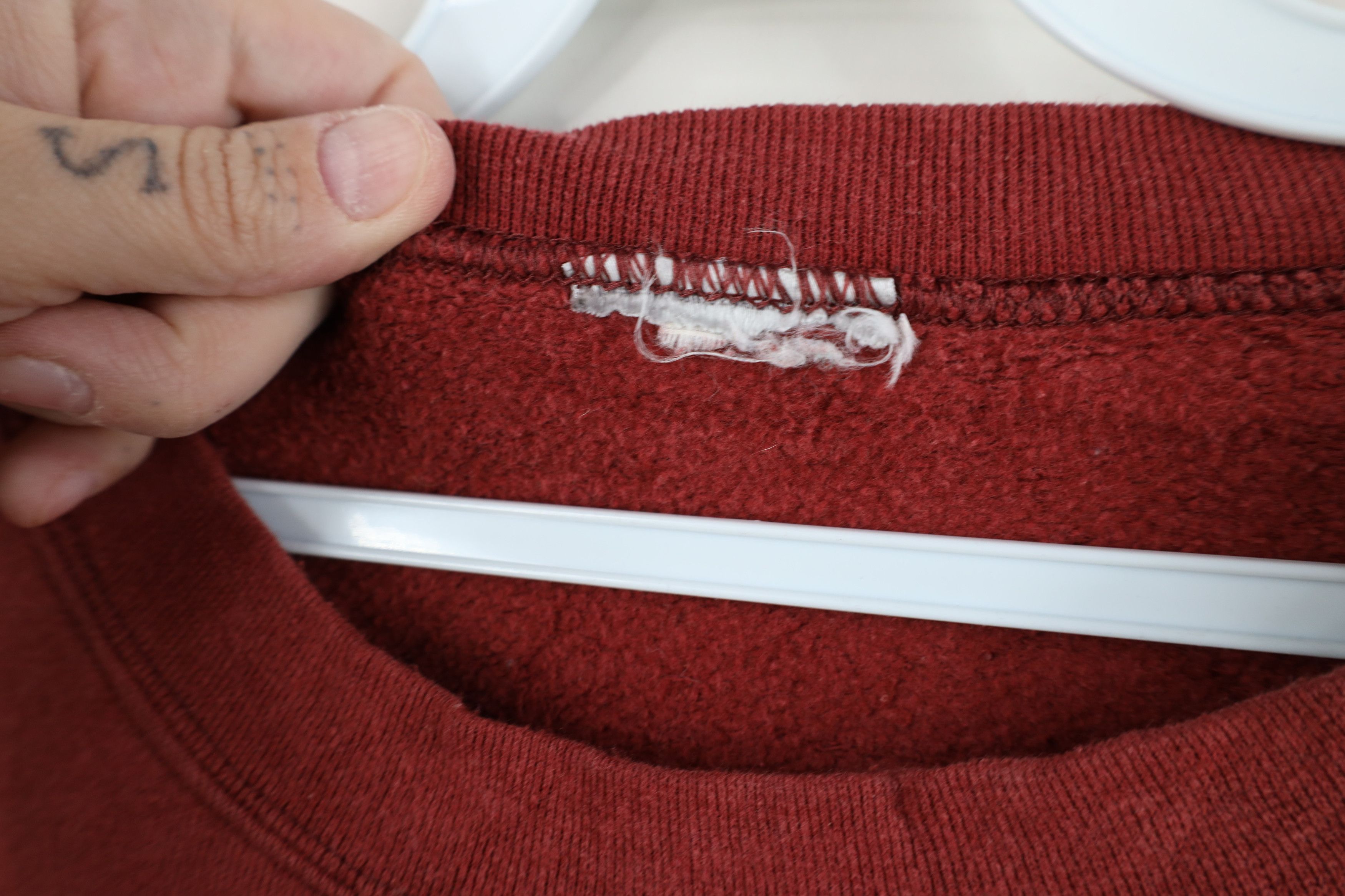 Nike Vintage 90s Nike Scott Mini Swoosh Crewneck Sweatshirt Size US XXL / EU 58 / 5 - 10 Thumbnail