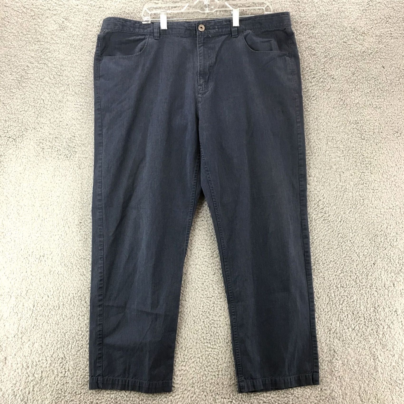 Calvin Klein Calvin Klein Straight Leg Pants Mens 40x30 Blue Flat Front Mid Rise Zip Fly Regular Fit Straight Leg Color Blue Men’s Pants Size 27" / US 4 / IT 40 - 2 Thumbnail