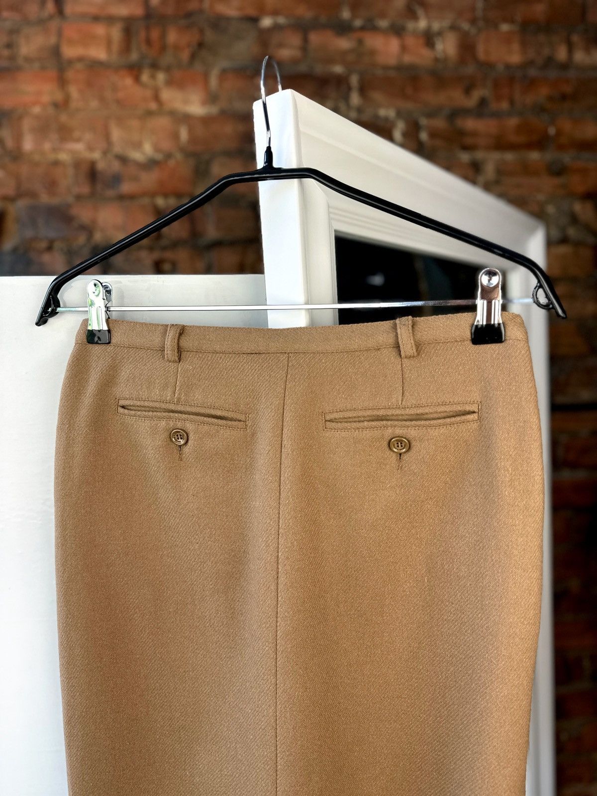 Dolce & Gabbana × Vintage 🔥Vintage Women’s Wool Skirt Dolce&Gabbana Brown Size: 42 Size 28" / US 6 / IT 42 - 6 Thumbnail