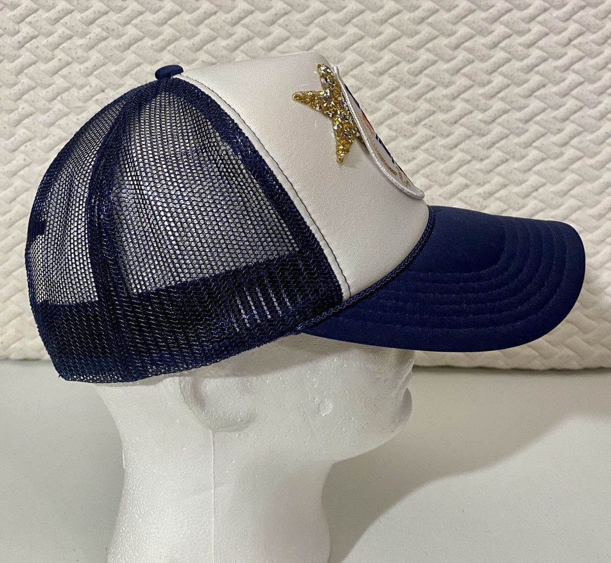 Otto Coors Lone Rhinestone Star Rodeo Trucker Cap Snapback OS LN Size ONE SIZE - 6 Thumbnail