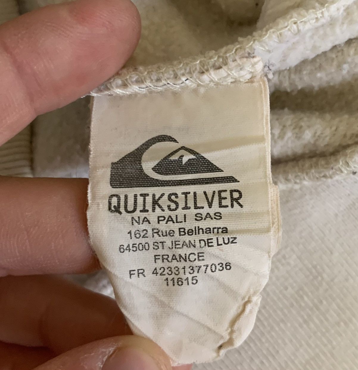 Quiksilver × Vintage Vintage Quiksilver Big Logo Hoodie Size US S / EU 44-46 / 1 - 6 Thumbnail