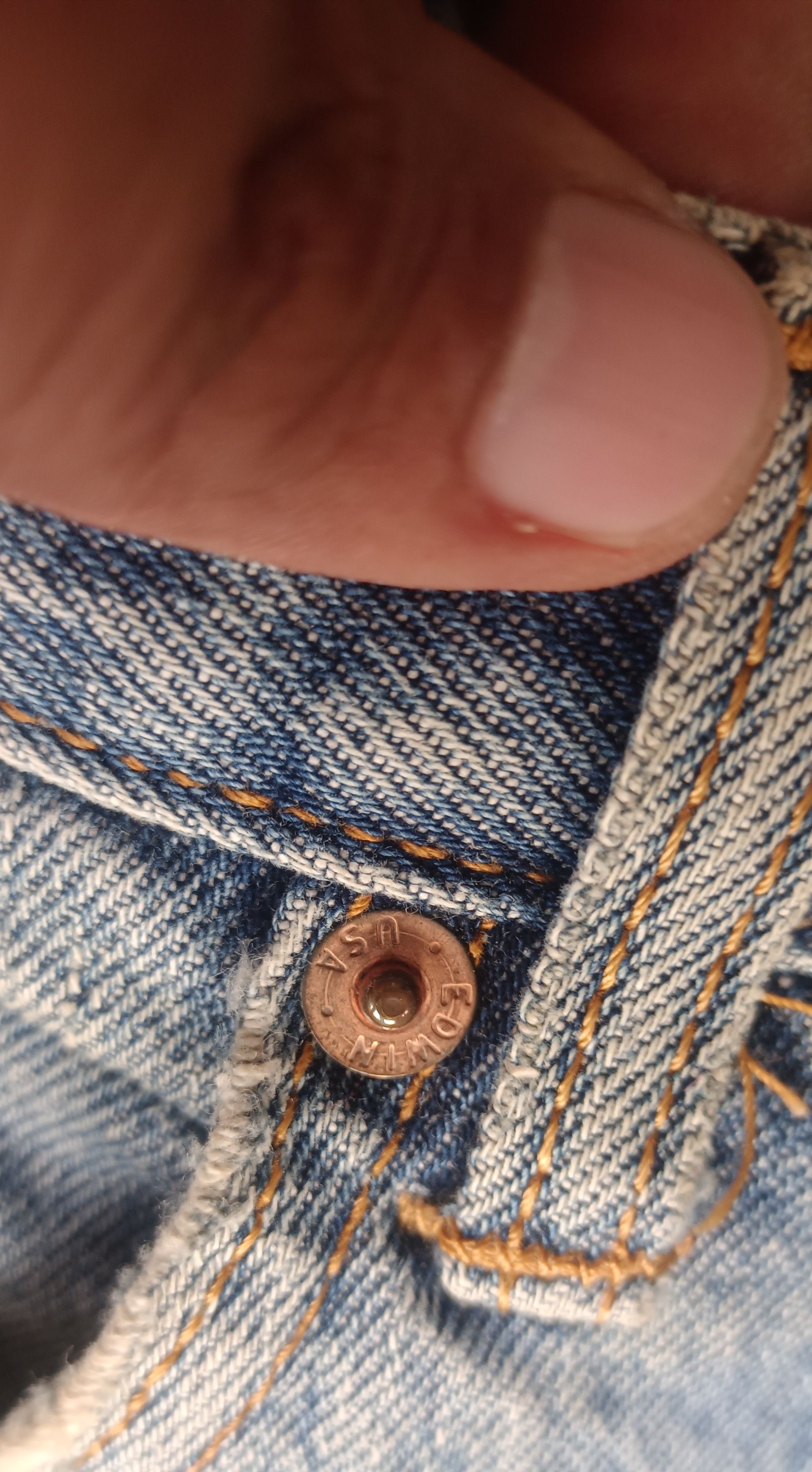 Edwin Vintage💥 Edwin Made In USA Distressed Denim Size US 32 / EU 48 - 12 Thumbnail