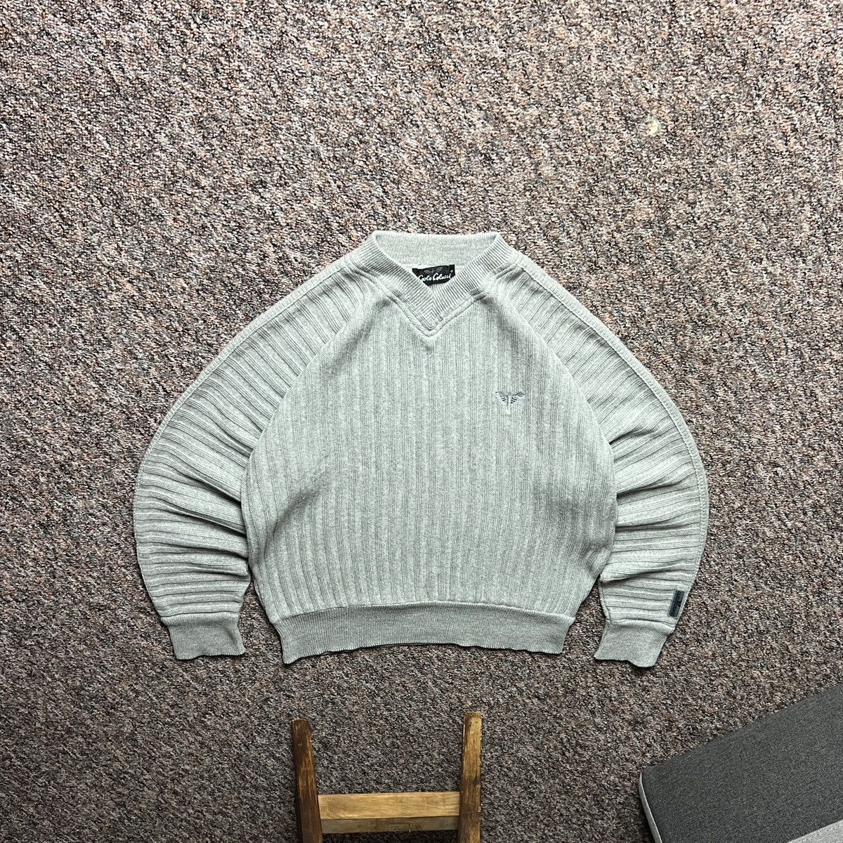 Carlo Colucci × Vintage Vintage Wool Sweater Carlo Colucci Size US XL / EU 56 / 4 - 1 Thumbnail