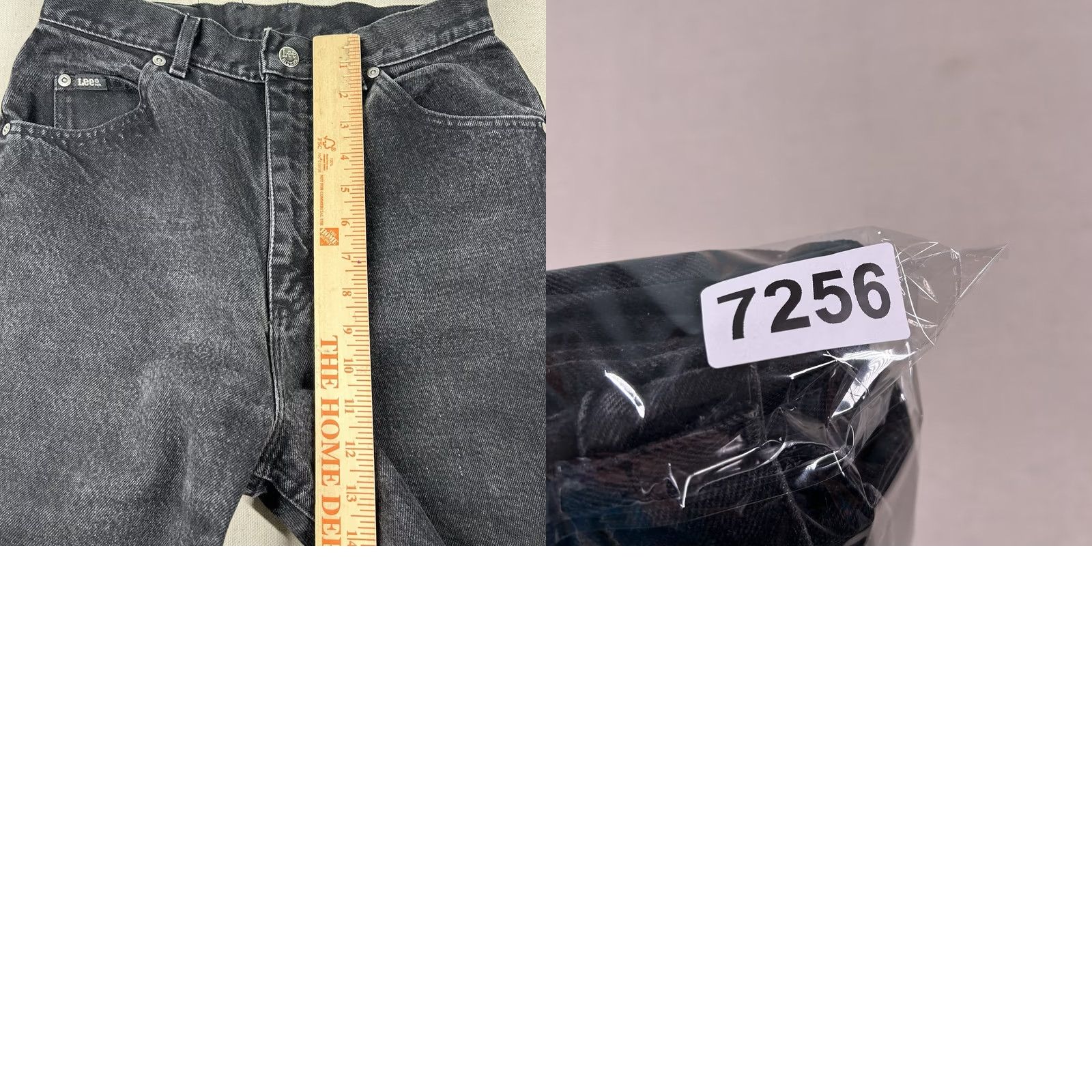 Lee VINTAGE Lee Jeans Womens 10L Tall 27x33 Mom High Rise Taper 90s Charcoal USA Jeans Mens Womens Girls Boys Size 32" / US 10 / IT 46 - 9 Thumbnail