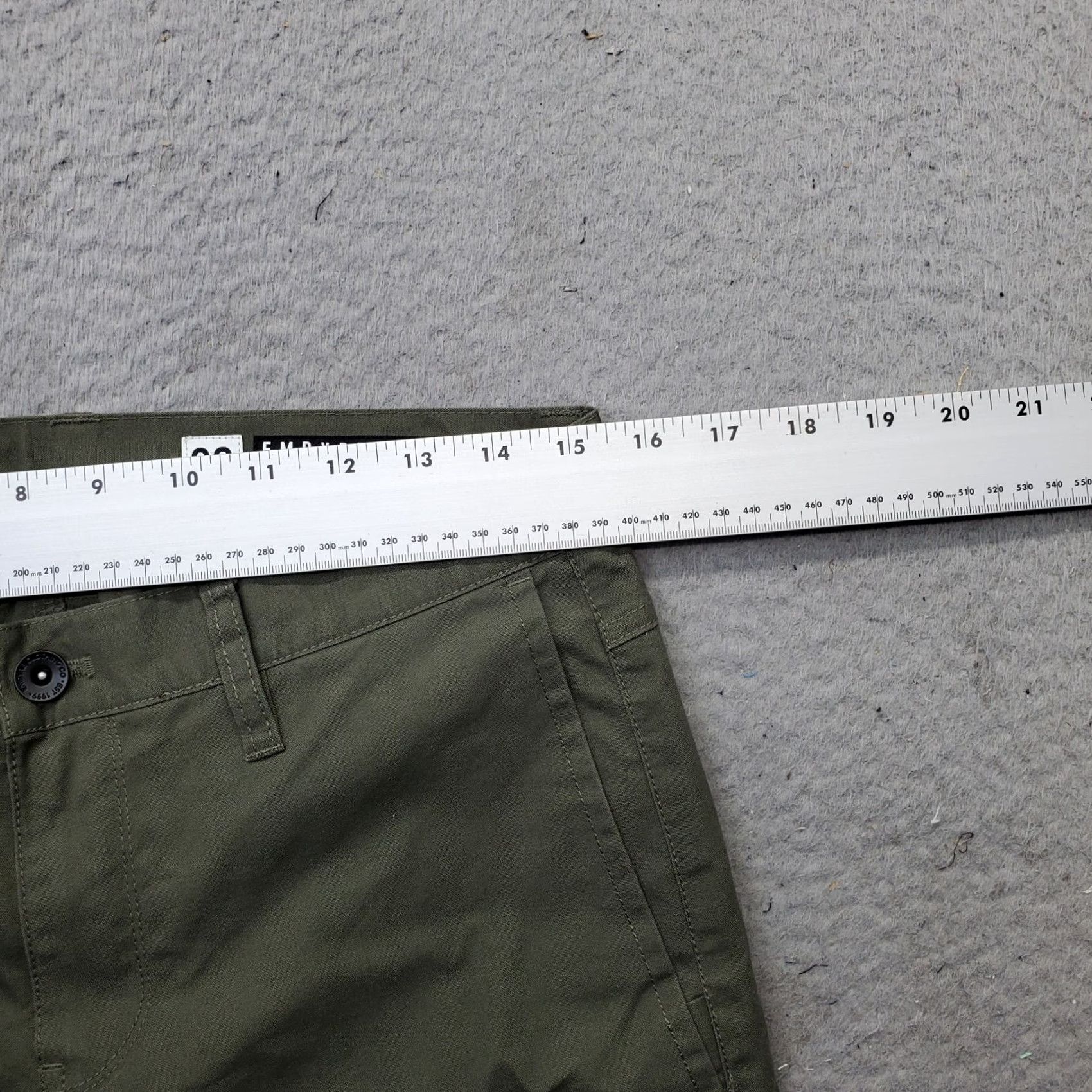 Empyre Empyre Womens Chino Pants: Skeletor Flex Low Waist Slim Fit Skinny Leg 30 Green Size 30 Womens Size 30" / US 8 / IT 44 - 6 Thumbnail