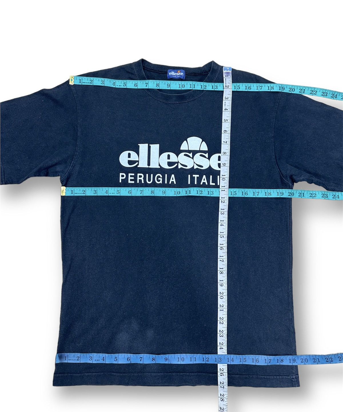 Ellesse × Vintage Vintage Ellesse Italia Spellout Logo Tshirt A241 Size US M / EU 48-50 / 2 - 4 Thumbnail