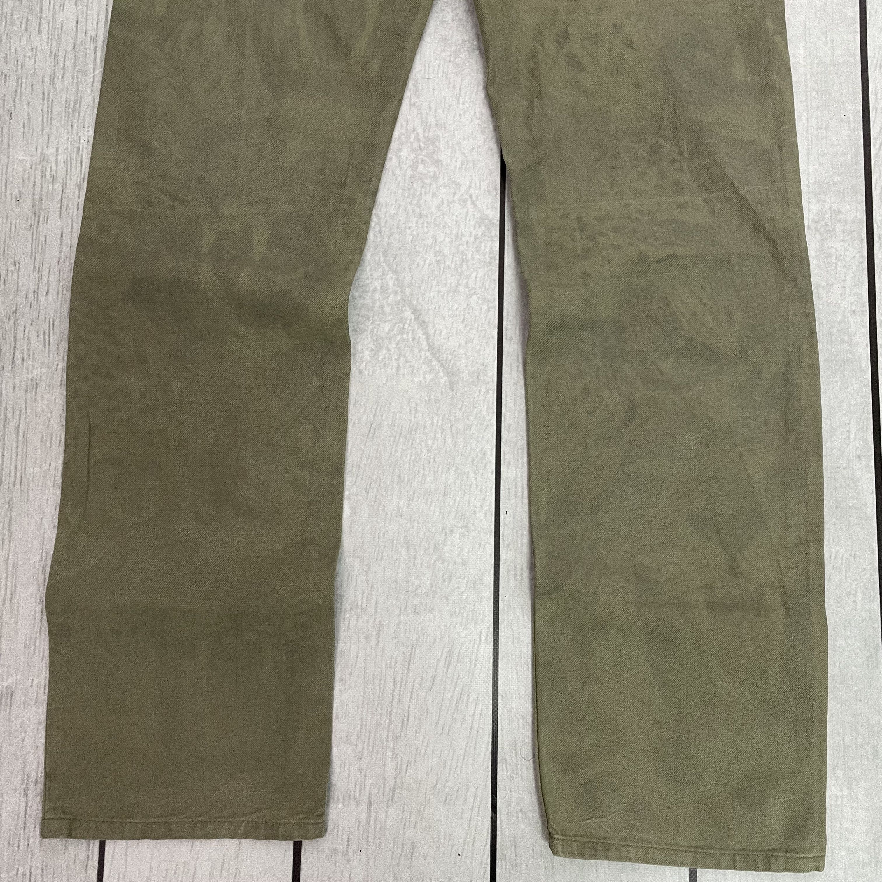 Levi's Vintage Custom Levi's Jeans Tiger art animal 1of1 32x32 Size US 32 / EU 48 - 3 Thumbnail
