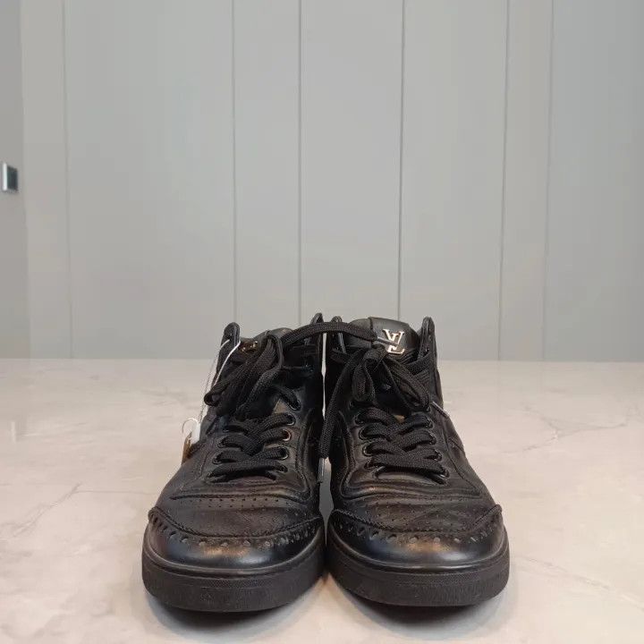 Louis Vuitton Louis Vuitton High-Top Casual Boots in Black -2508 Size US 5 / EU 37 - 2 Thumbnail