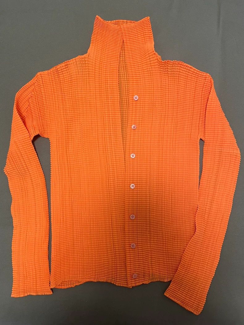 Issey Miyake issey miyake Orange long sleeves Size S / US 4 / IT 40 - 1 Thumbnail