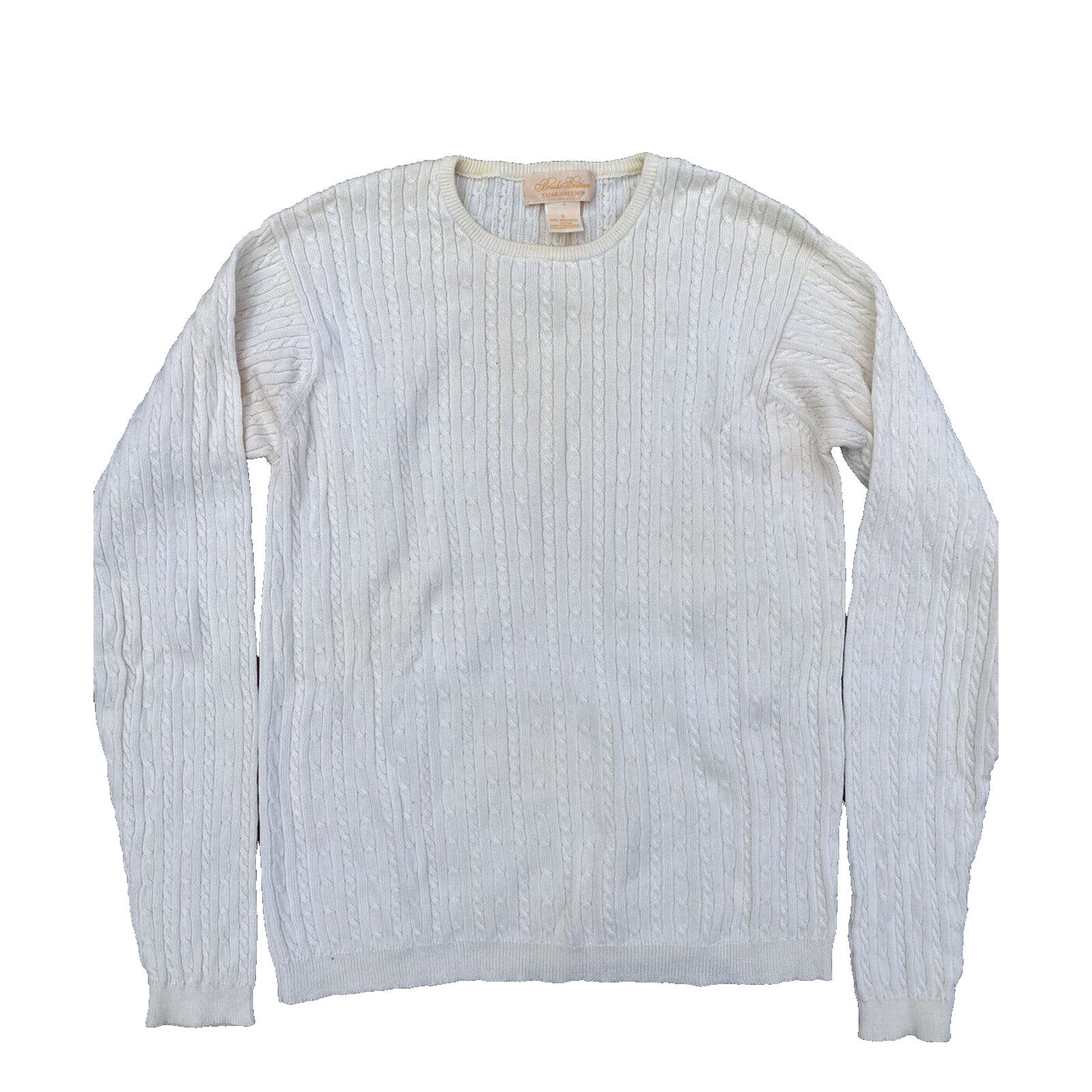 Brooks Brothers Brooks Brothers cotton knit top crewneck A000244 Size S / US 4 / IT 40 - 1 Thumbnail