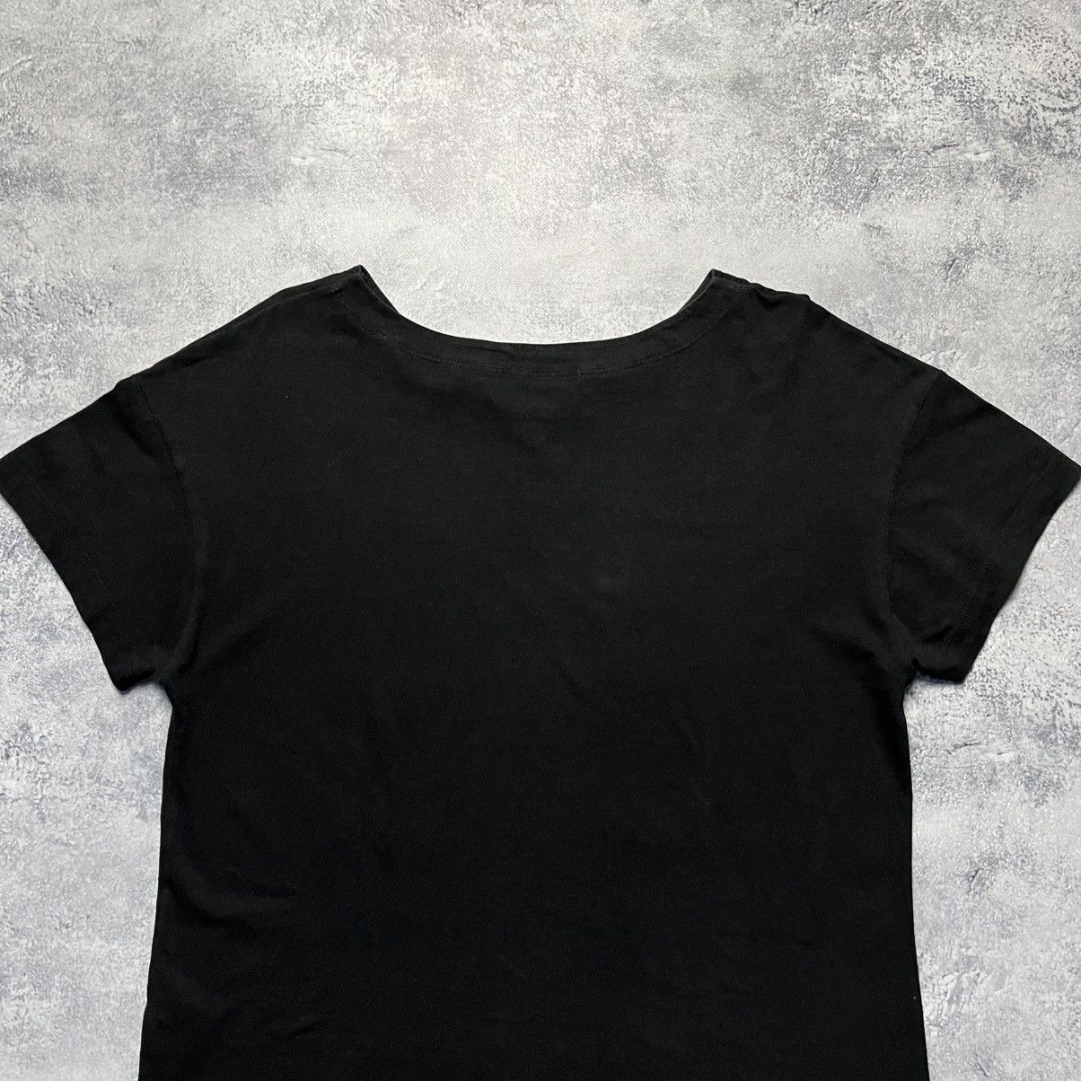Gudrun Sjoden Gudrun Sjoden Basic Black Tee Luxury Designer Streetwear Y2K Size S / US 4 / IT 40 - 9 Thumbnail