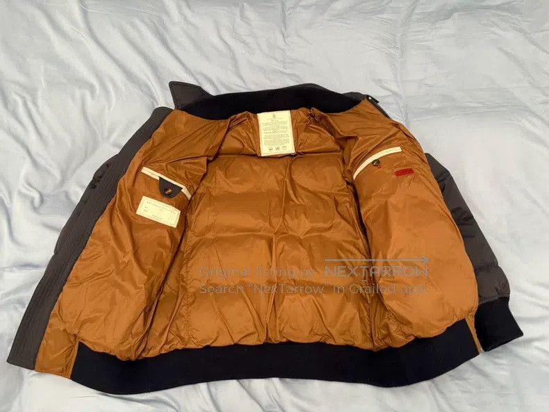 Brunello Cucinelli Brunello Cucinelli Men's Bomber + Collar Down Jacket Size US S / EU 44-46 / 1 - 5 Thumbnail