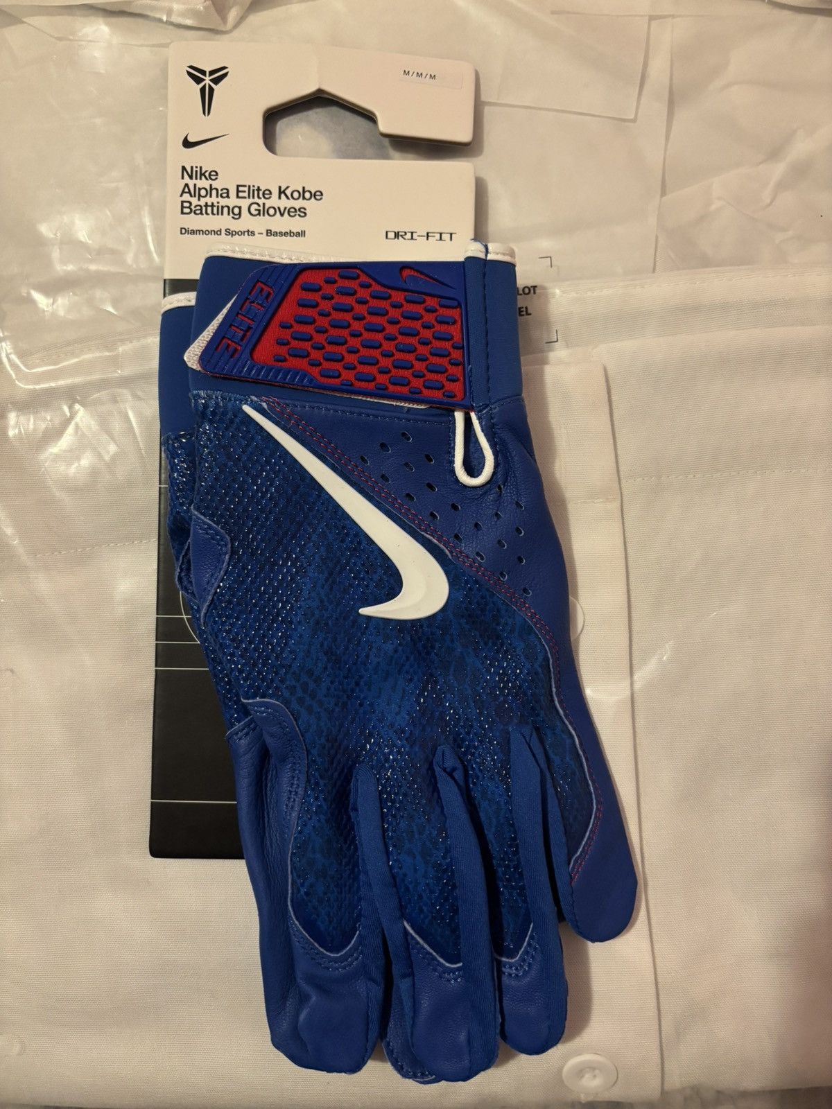 MLB × Nike Nike Alpha Elite Kobe Batting gloves Size 32 - 1 Preview