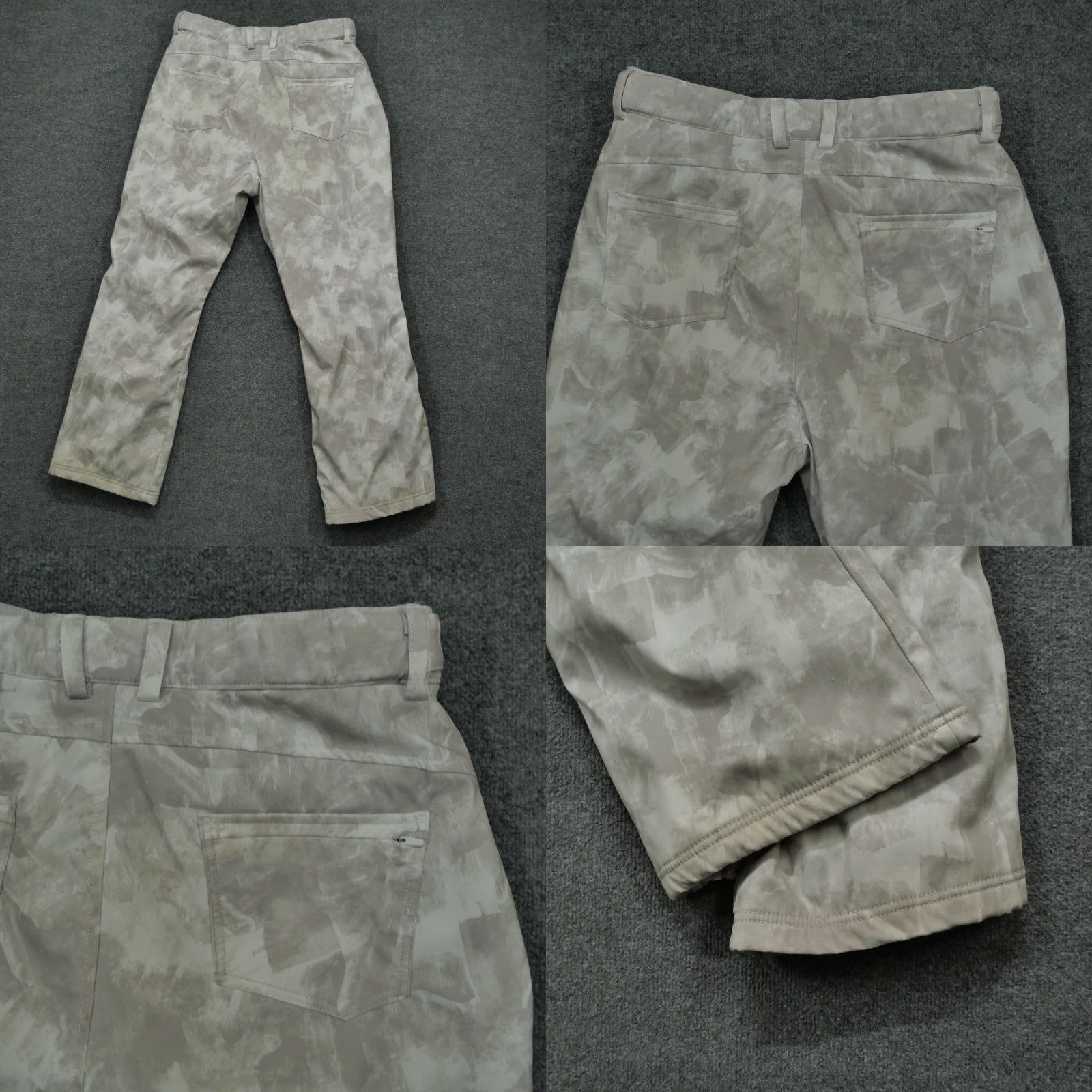 Vintage Gerry Pants Womens XL White Grey Abstract Winter Snow Ski Outdoors Size 40" / US 18 - 9 Thumbnail