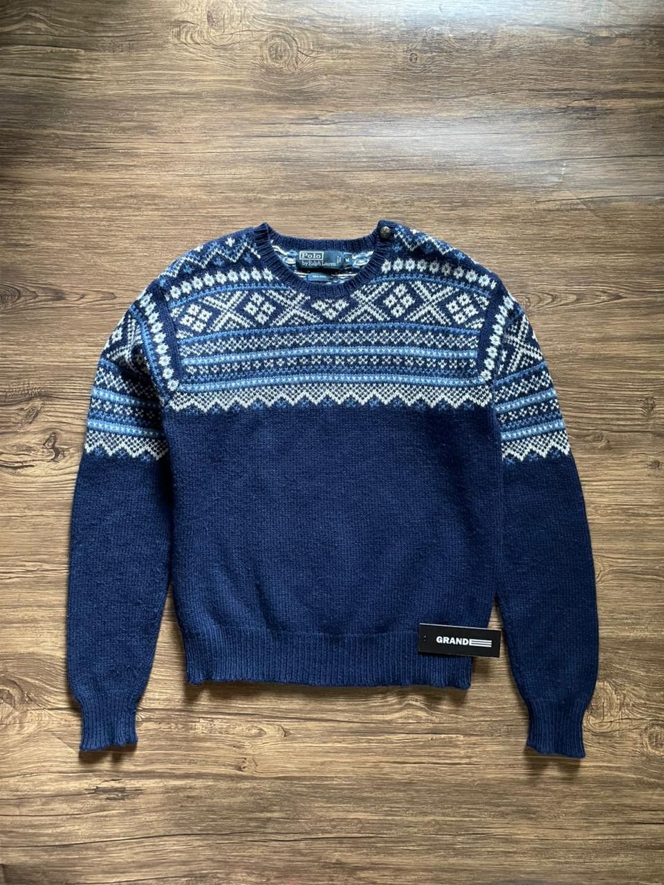 Polo Ralph Lauren Fair Isle Sweater X Vintage
