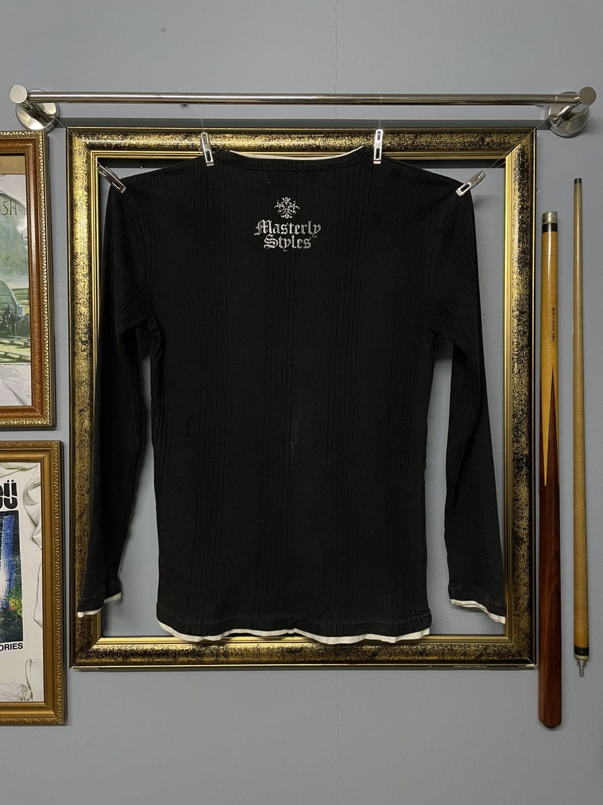 Japanese Brand Vintage 90 Japan Designer 31040Homme Spirit Fleur Longsleeve Size US XS / EU 42 / 0 - 5 Thumbnail