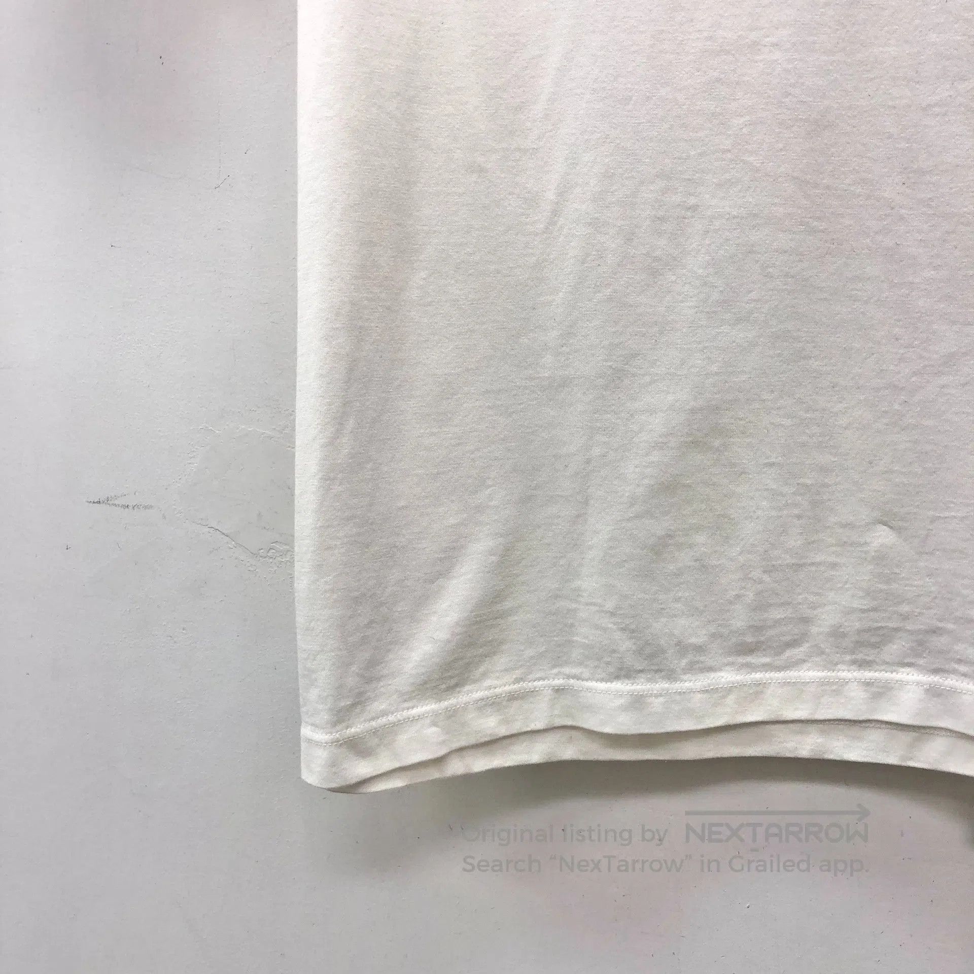 Celine CELINE White Triumph Arch Embroidered Cotton Crewneck Shor Size US L / EU 52-54 / 3 - 4 Thumbnail