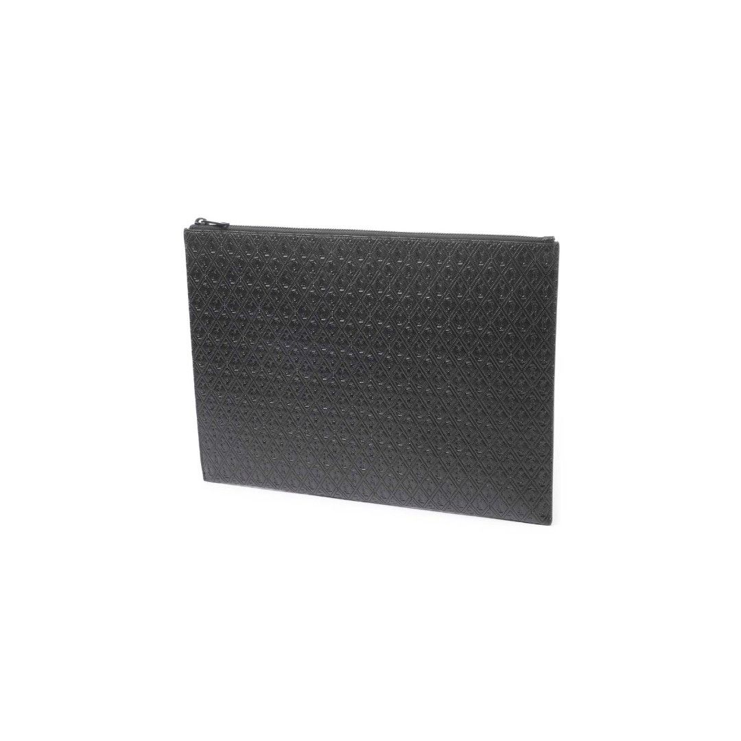 Saint Laurent Paris oc11z0126 653182 Size: OS / Zip Pouch All.Mo Vegetal in Nero Size ONE SIZE - 1 Thumbnail