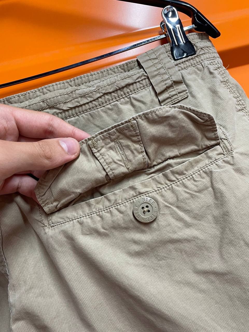 Nike 90’s Vintage Nike Cargo Shorts Size US 33 - 4 Thumbnail